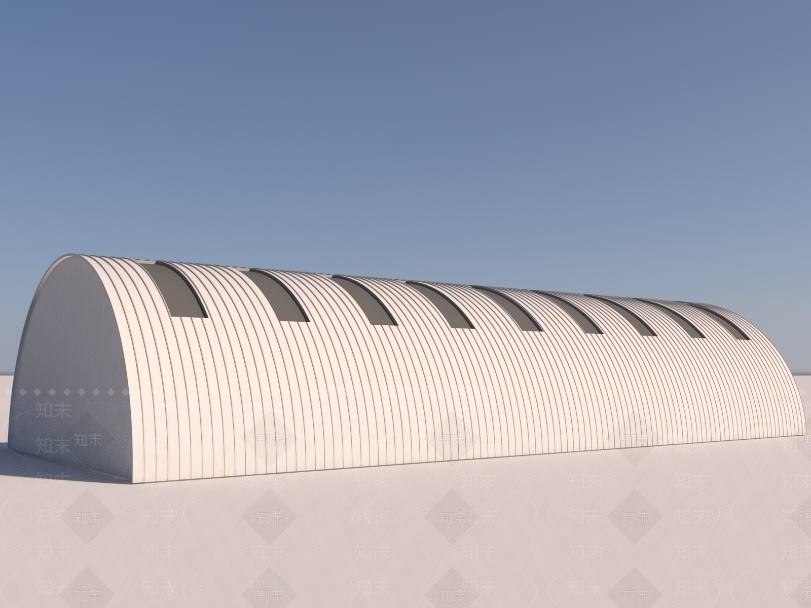 现代厂房3D模型下载【ID:1155748821】