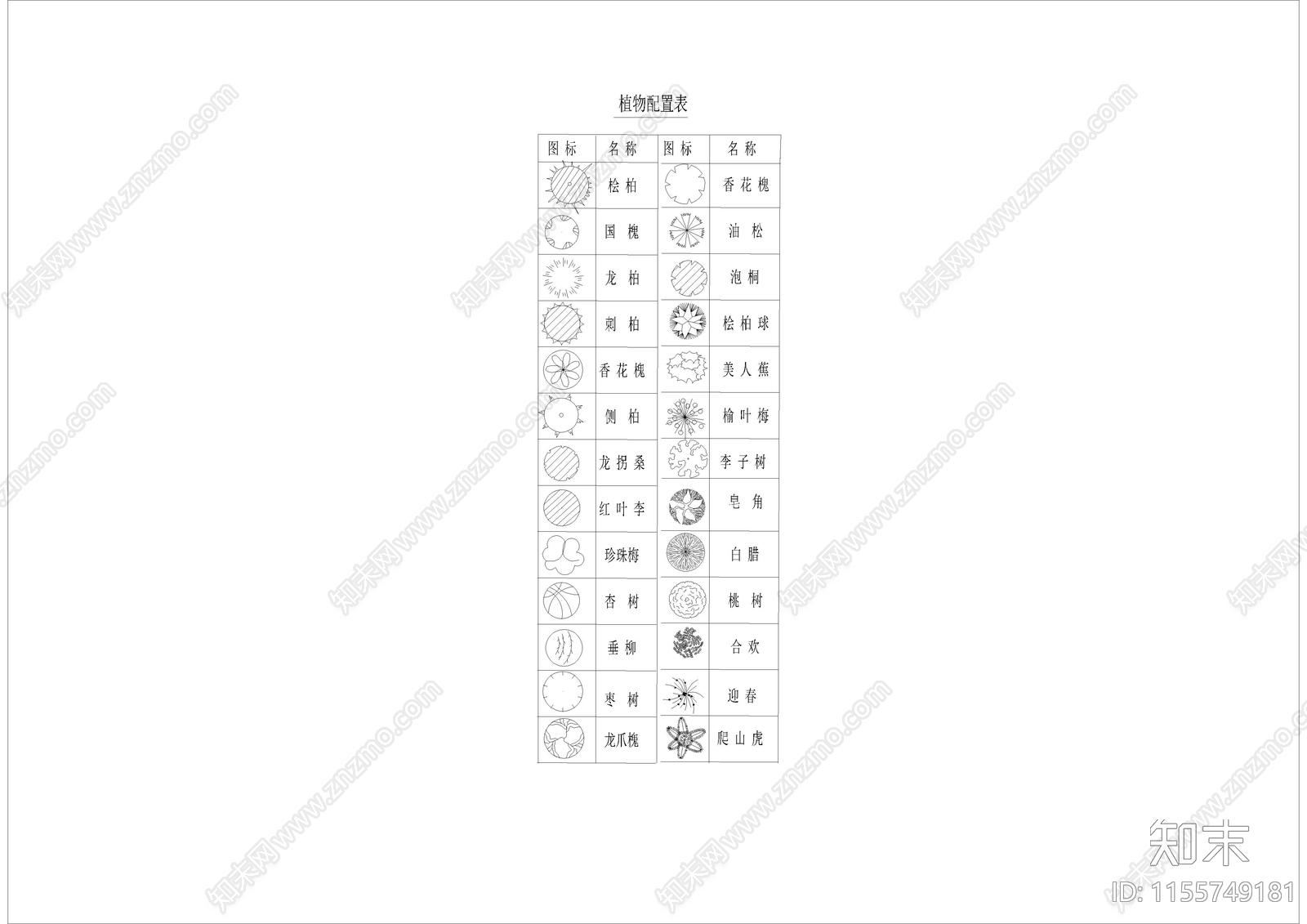 办公绿化景观方案cad施工图下载【ID:1155749181】