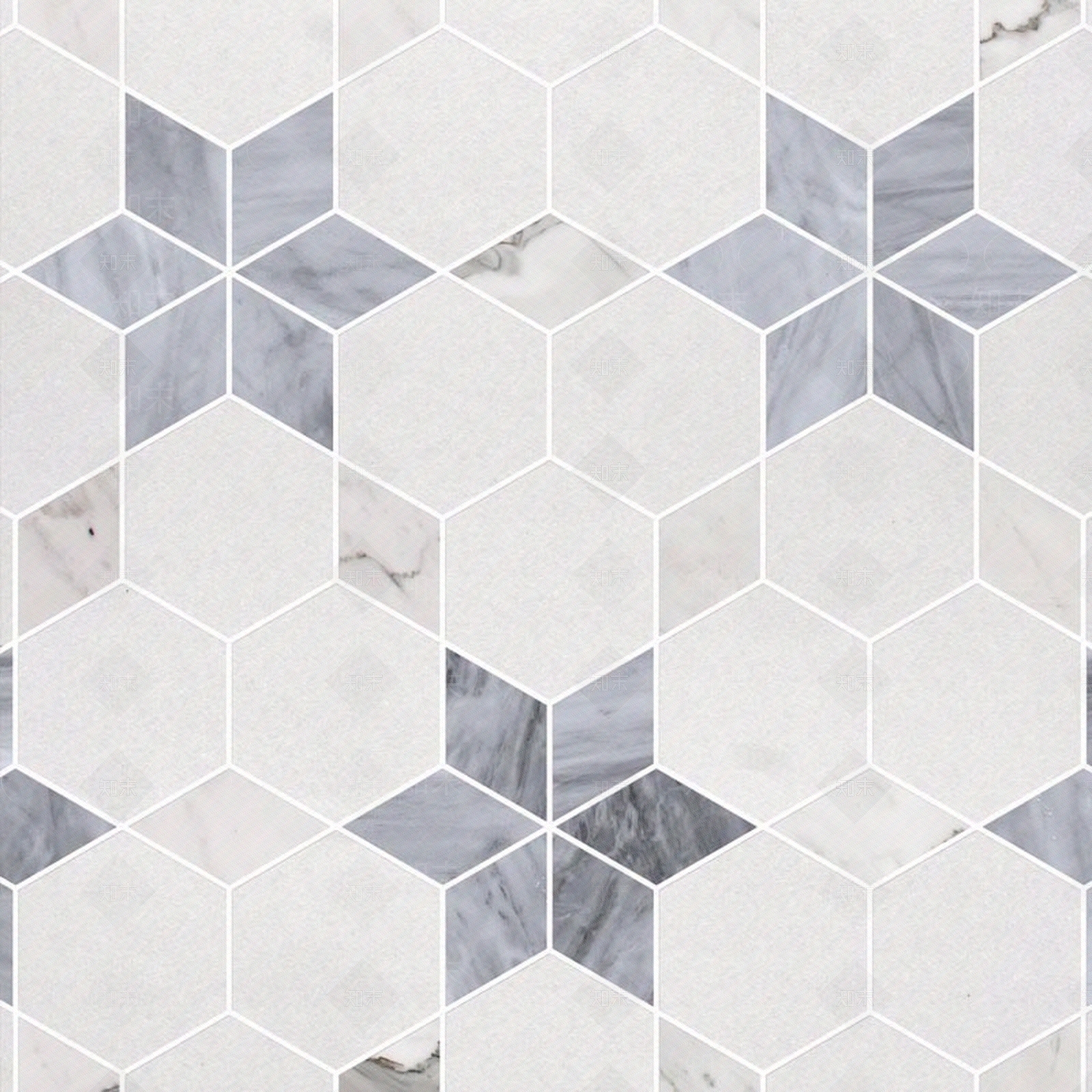 浅灰色瓷砖马赛克花砖贴图下载【ID:1155749728】