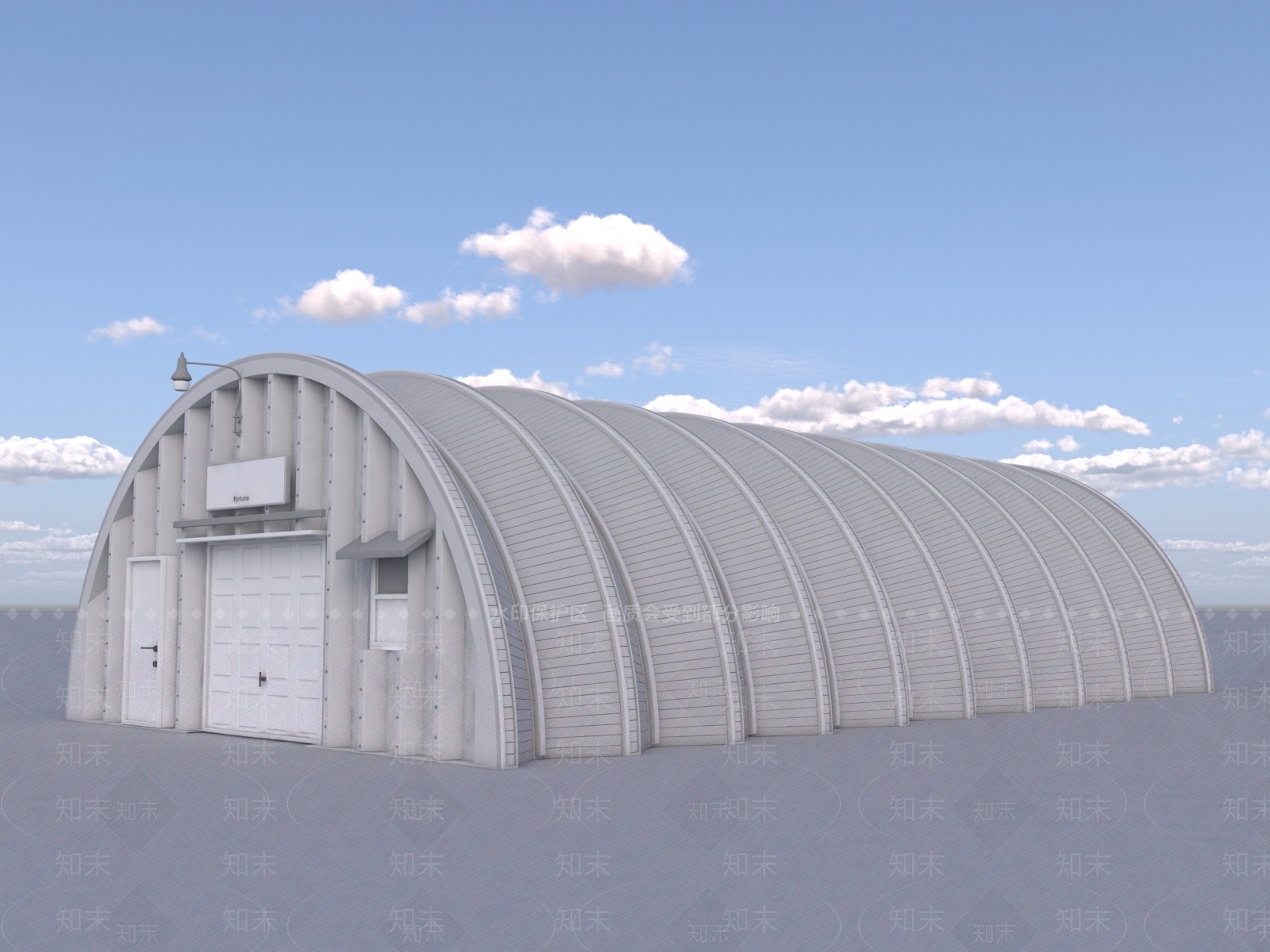 现代厂房3D模型下载【ID:1155749906】