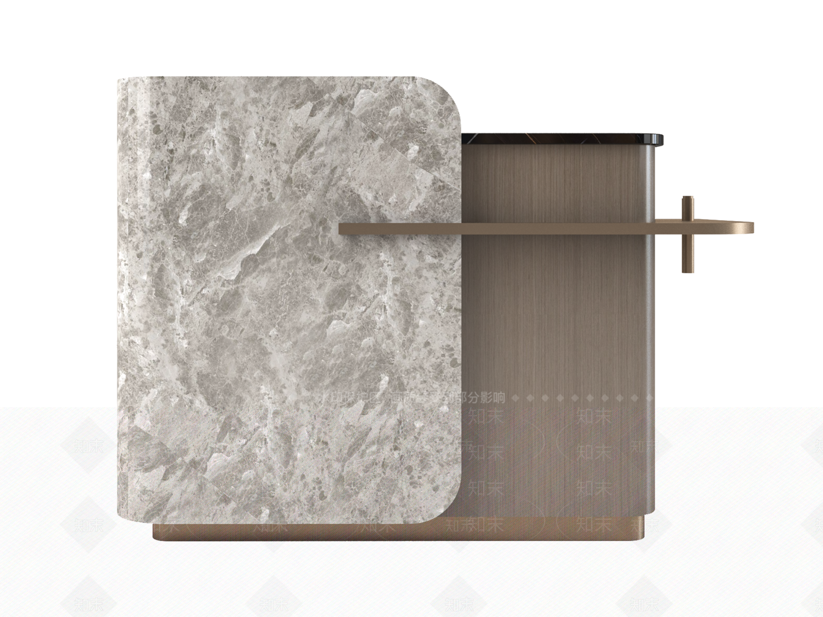 现代酒店前台3D模型下载【ID:1155786494】