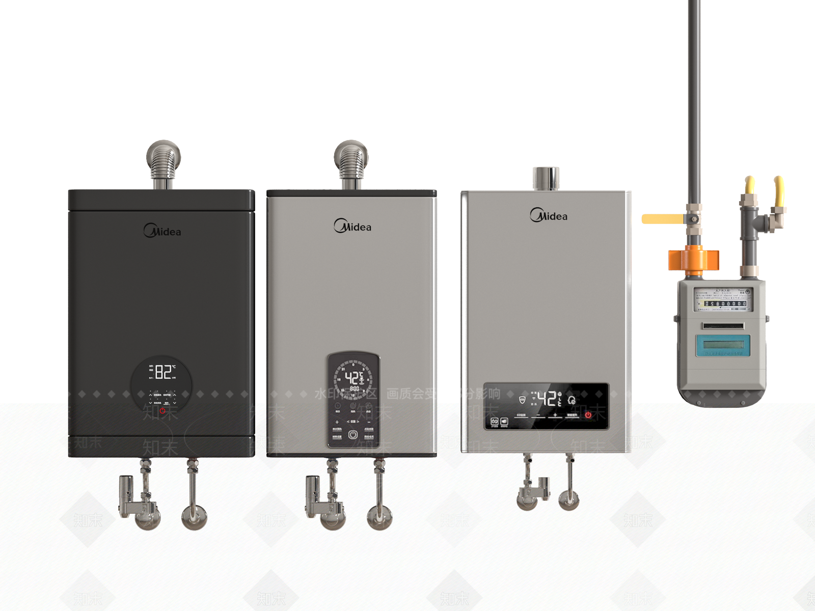 电热水器3D模型下载【ID:1155786639】