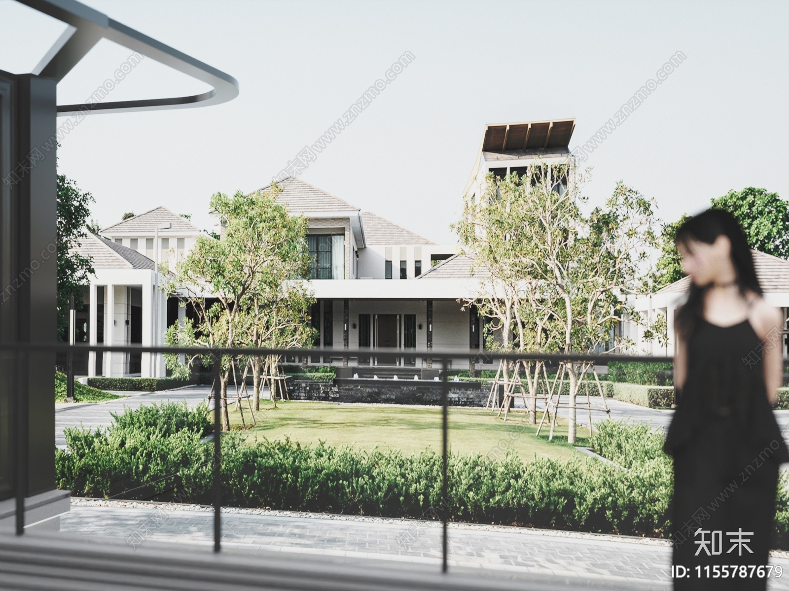 庭院景观贴图下载【ID:1155787679】