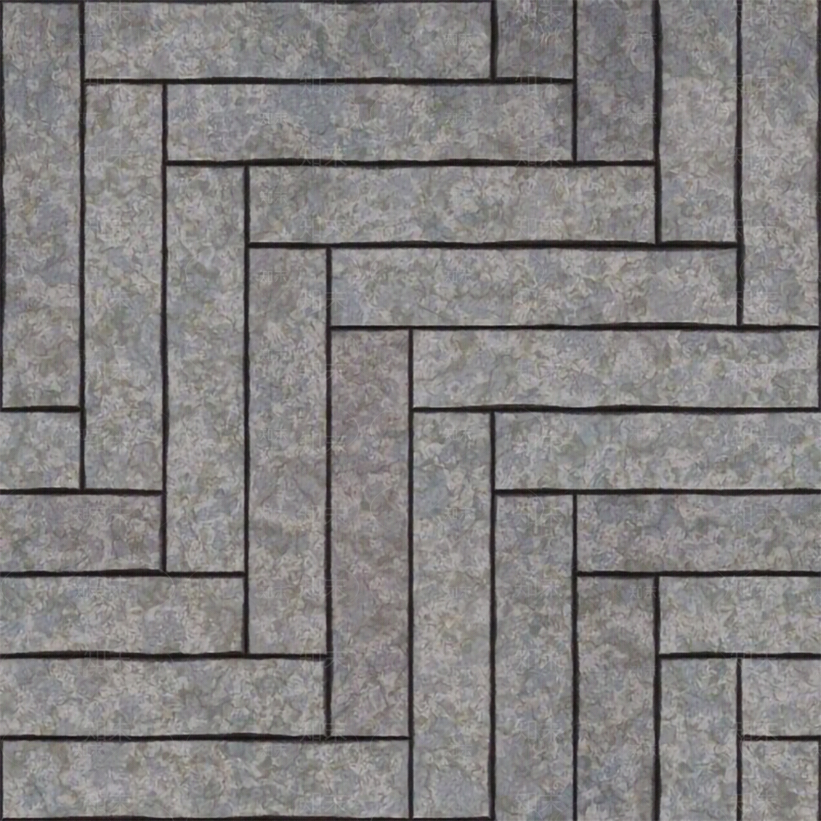 灰色人字铺中式地砖贴图下载【ID:1155790848】