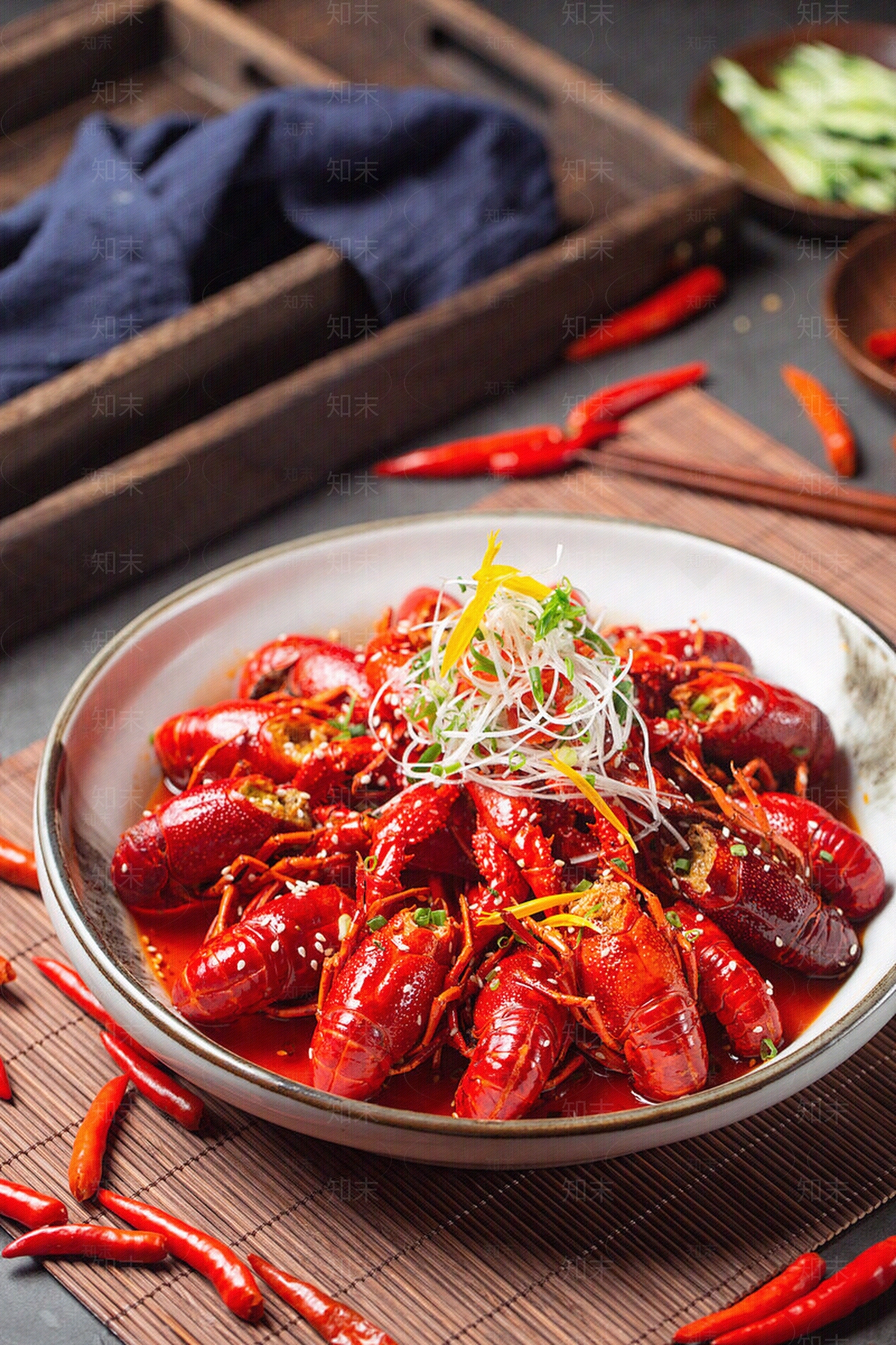 美食美味海报小龙虾贴图下载【ID:1155791396】