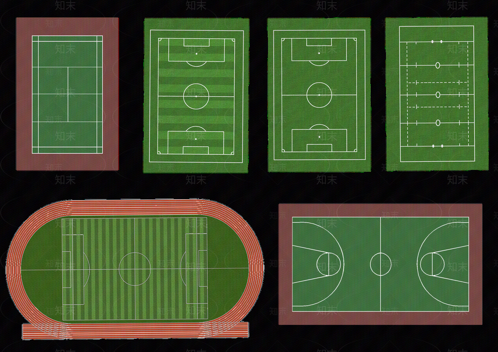 png免抠运动场地贴图下载【ID:1155794548】