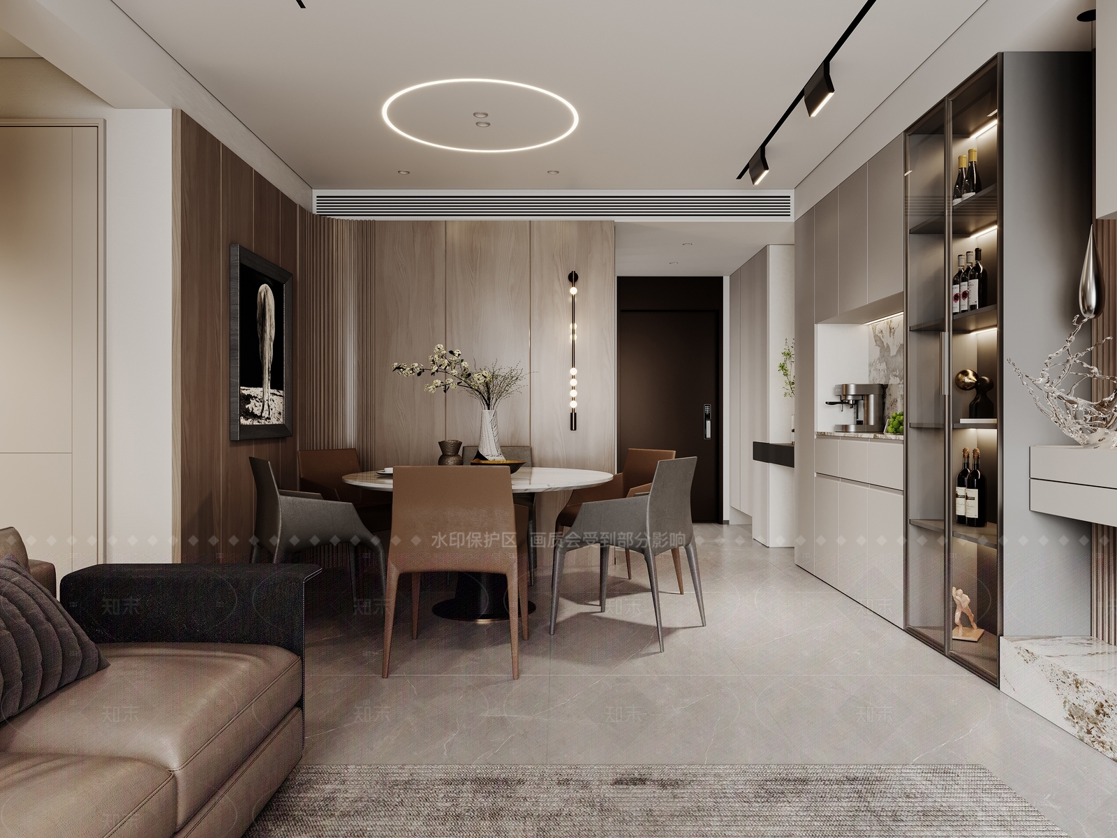 现代酒窖3D模型下载【ID:1214349172】