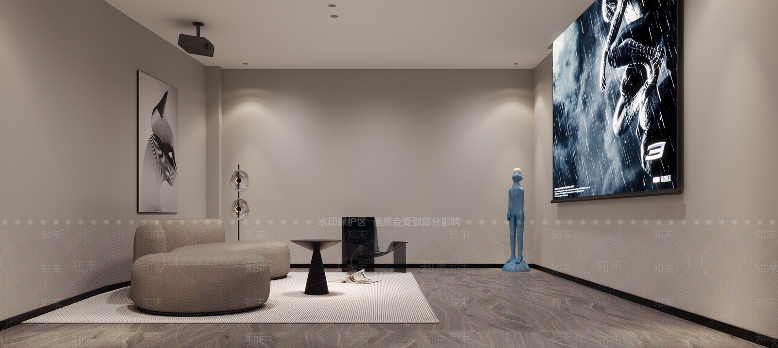 现代健身房3D模型下载【ID:1214349156】