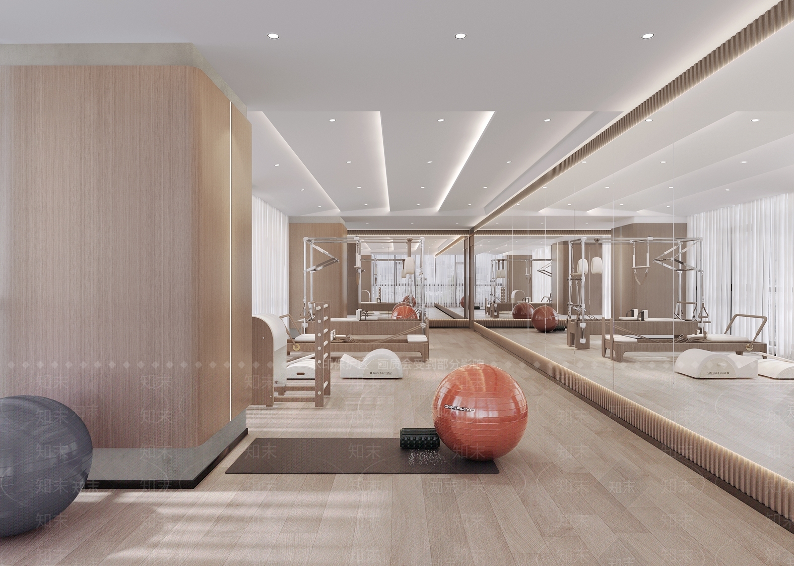 现代健身房3D模型下载【ID:1155799457】