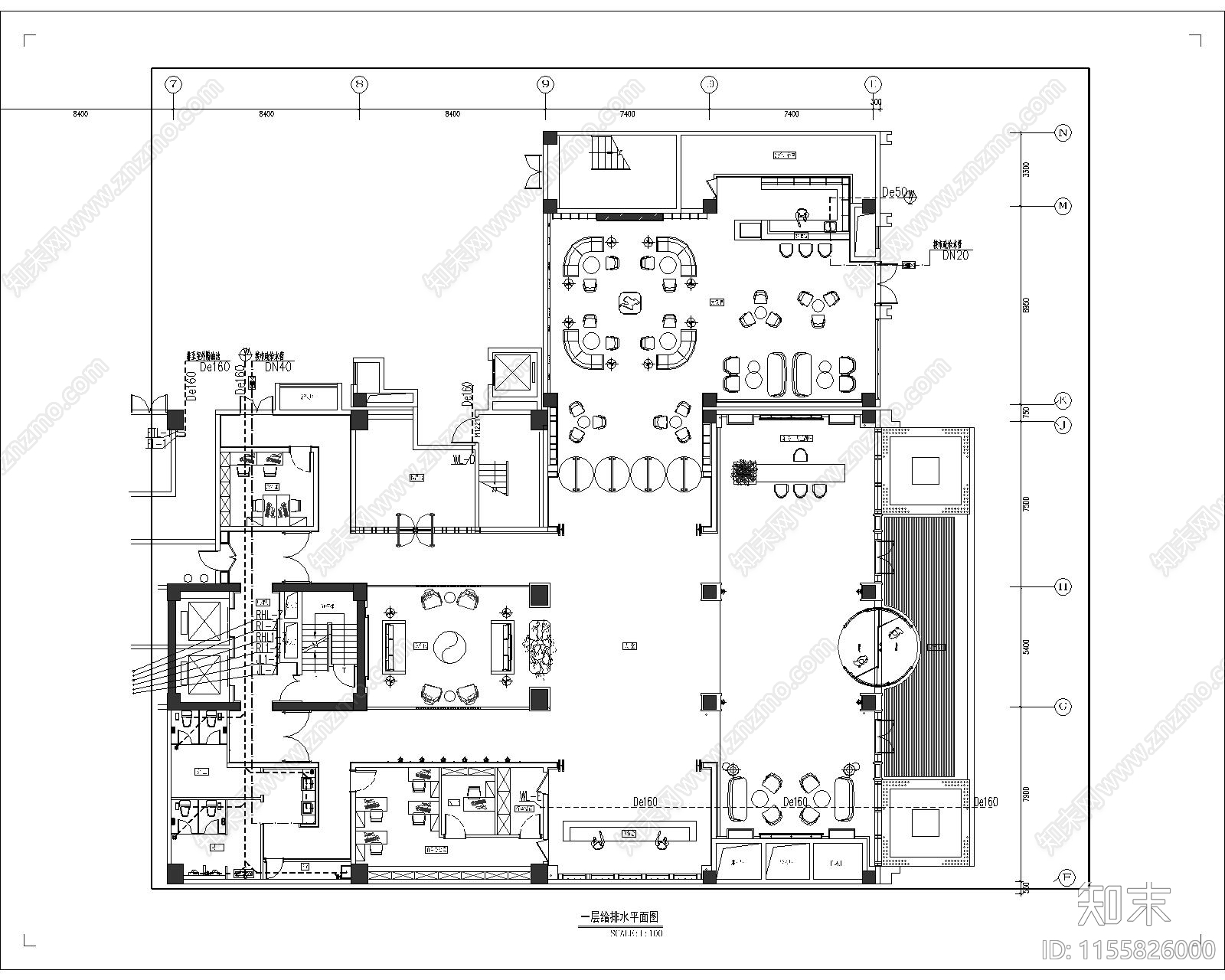 建筑给排水CAD图纸