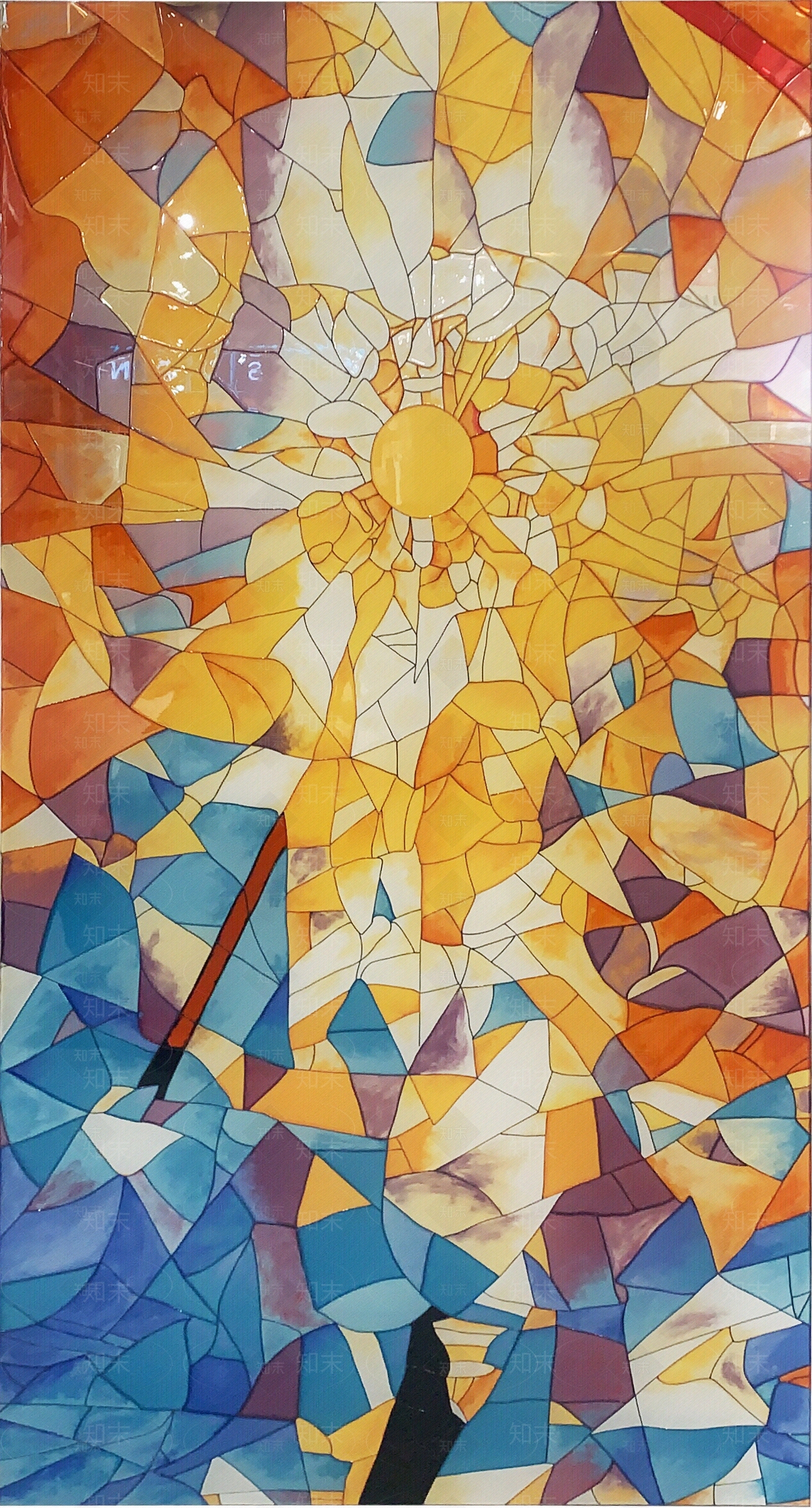 教堂艺术玻璃贴图下载【ID:1155832006】