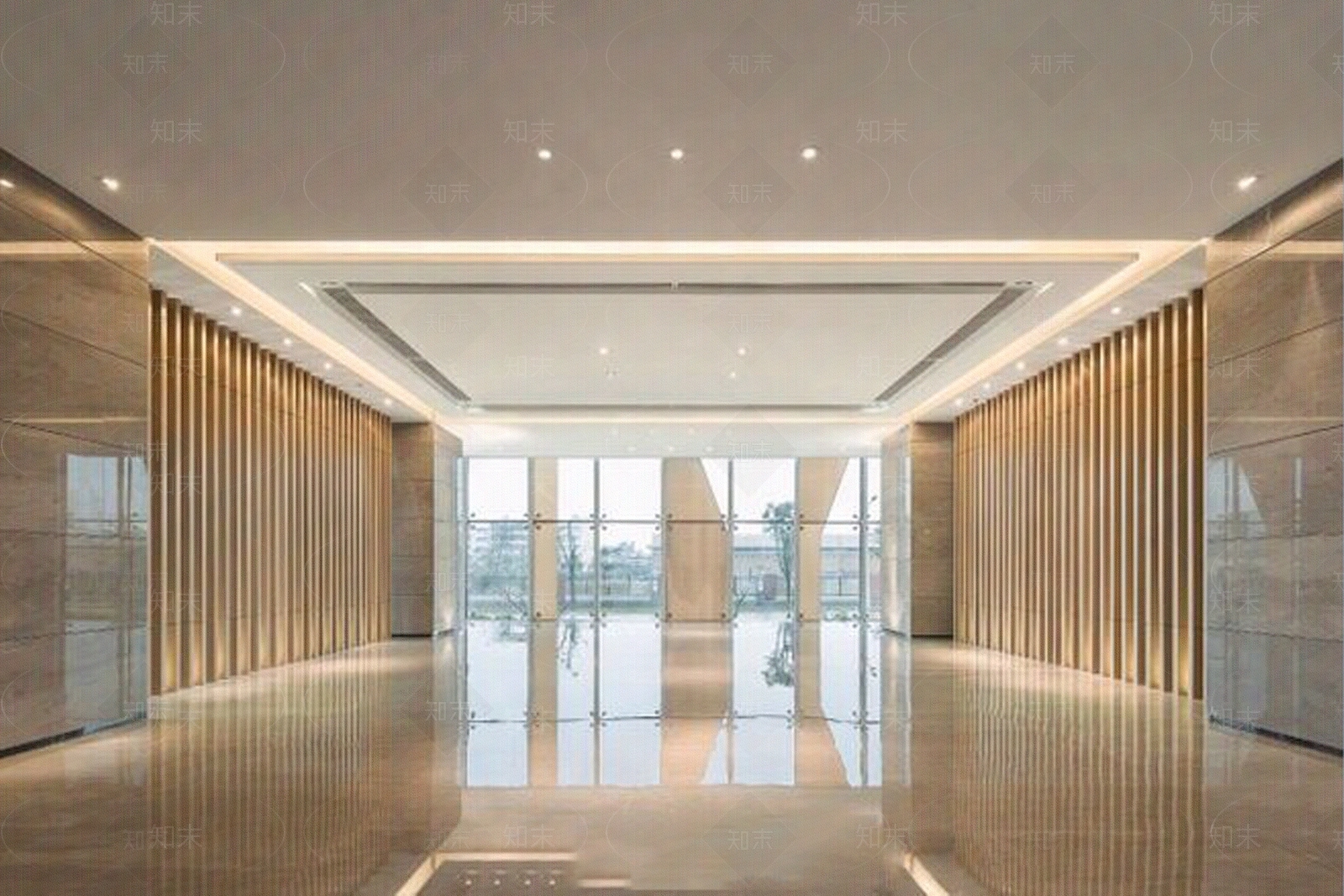 大堂商业示范区室内内部贴图下载【ID:1155840549】