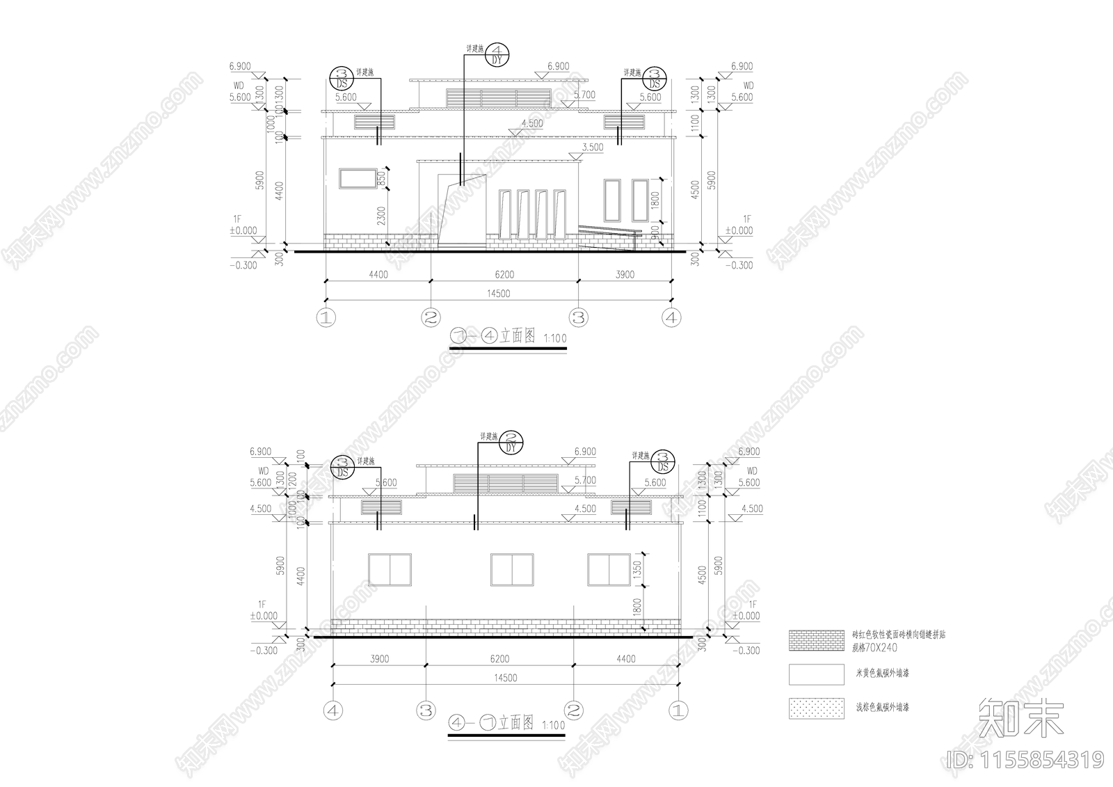 公共厕所cad施工图下载【ID:1155854319】