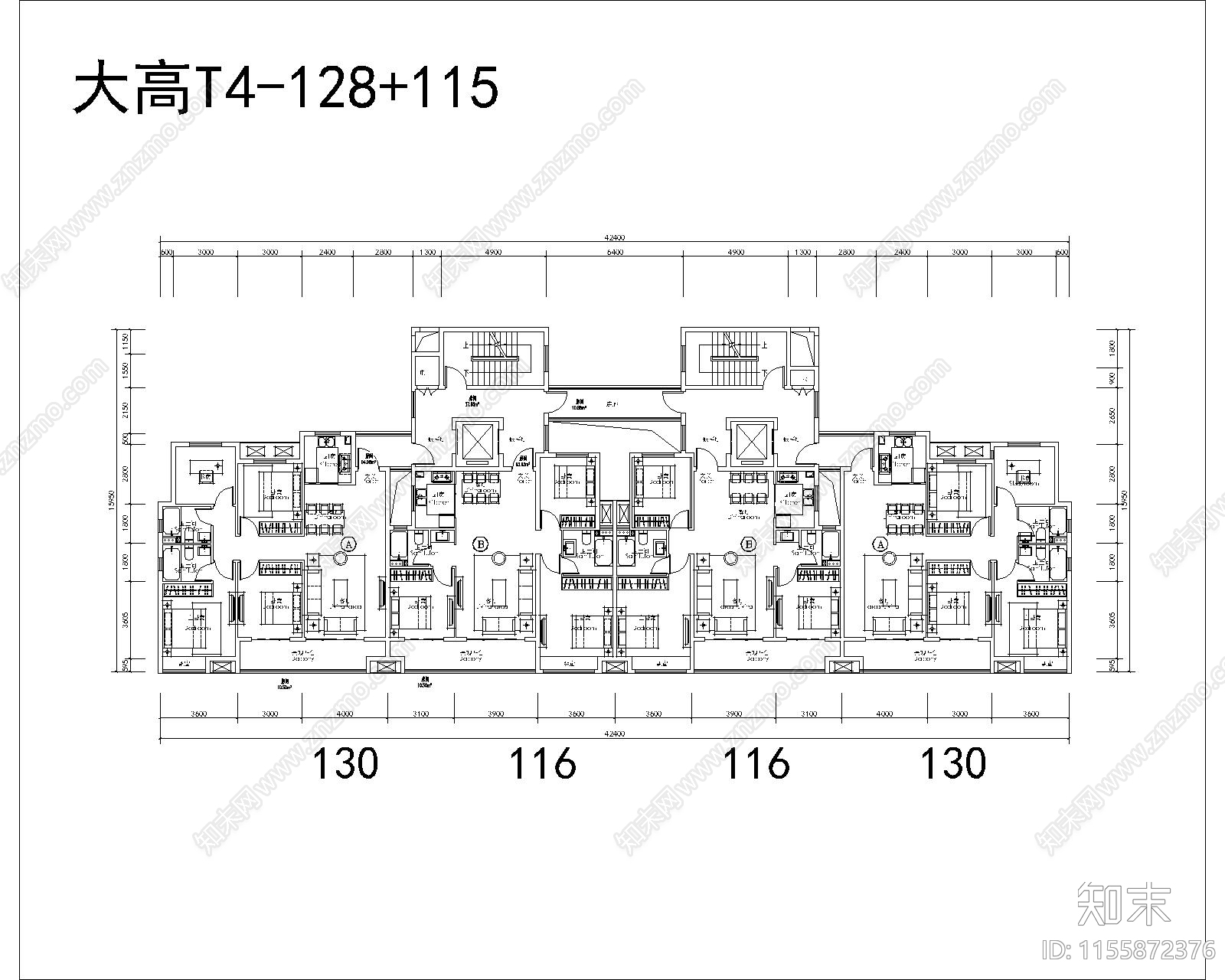 116cad施工图下载【ID:1155872376】