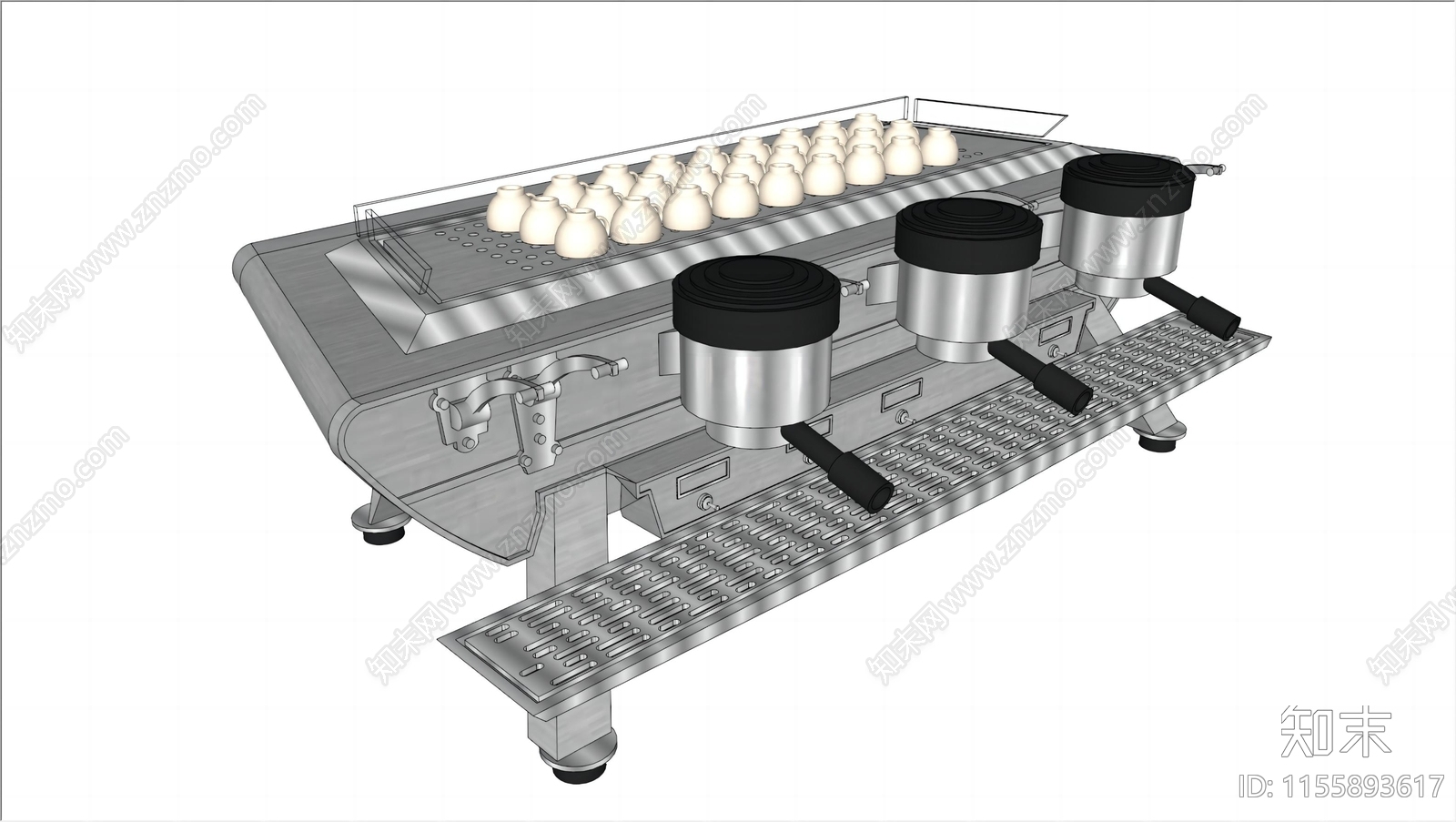 kees幽灵咖啡机SU模型下载【ID:1155893617】
