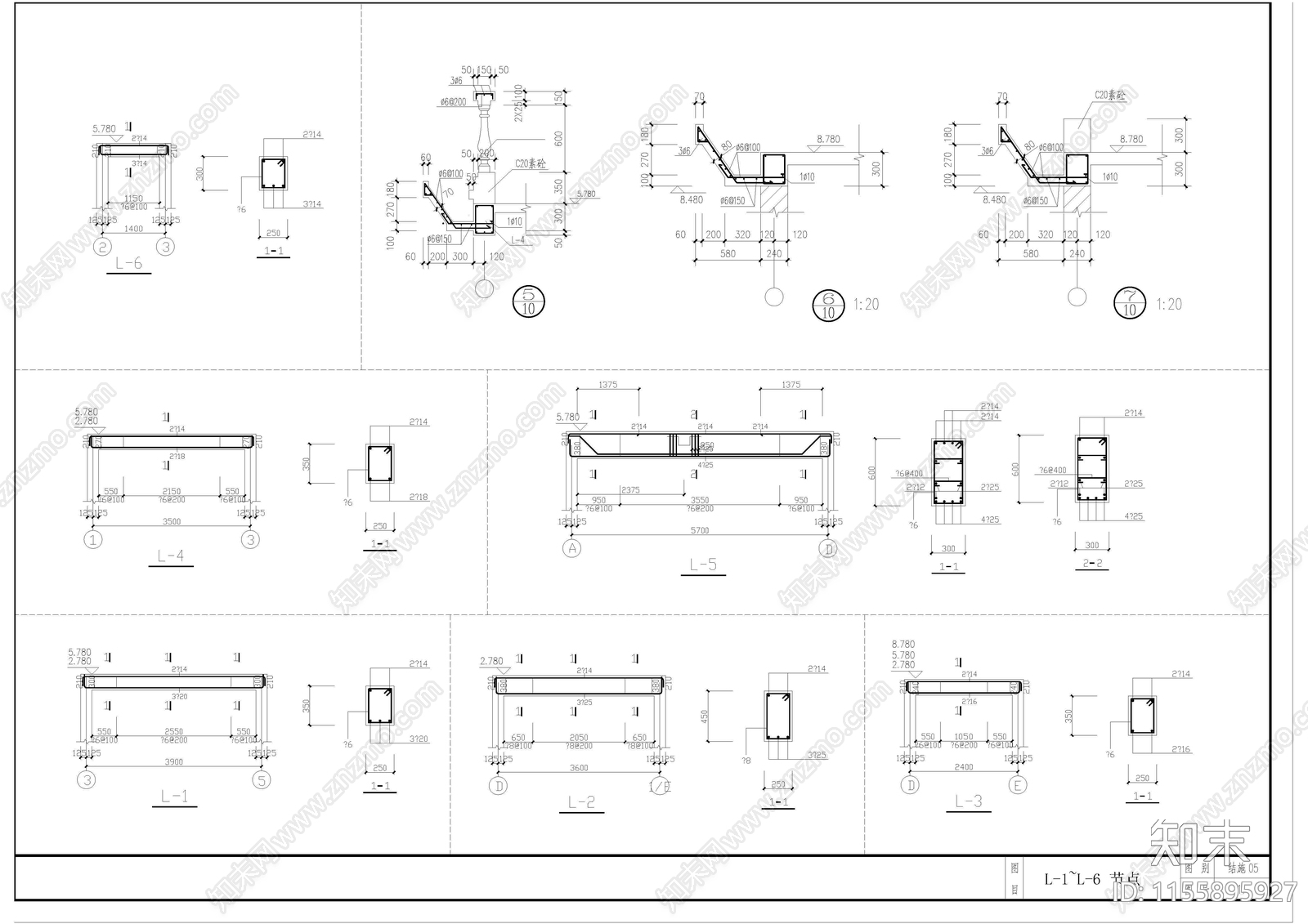 简单实用的新型农村住宅cad施工图下载【ID:1155895927】