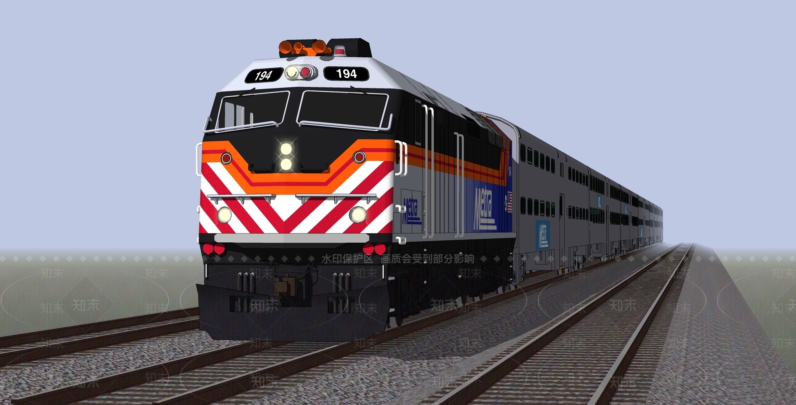 老火车SU模型下载【ID:1155899211】