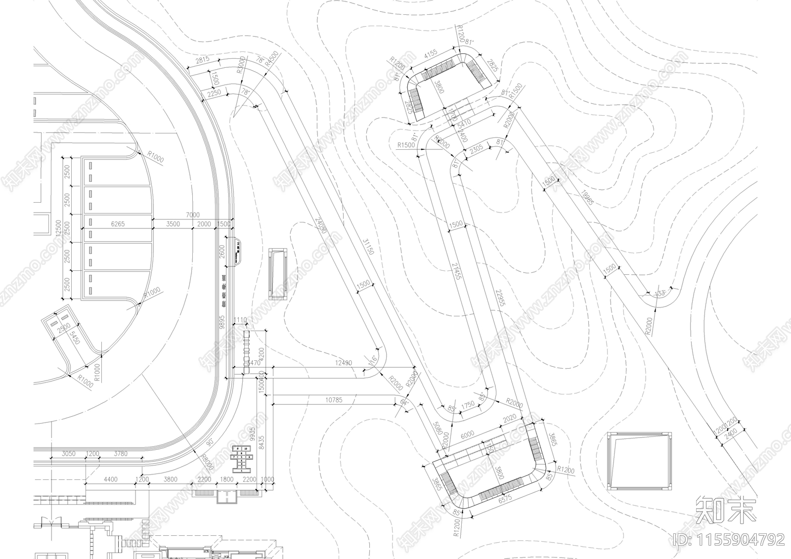 森林漫步道详施工图下载【ID:1155904792】
