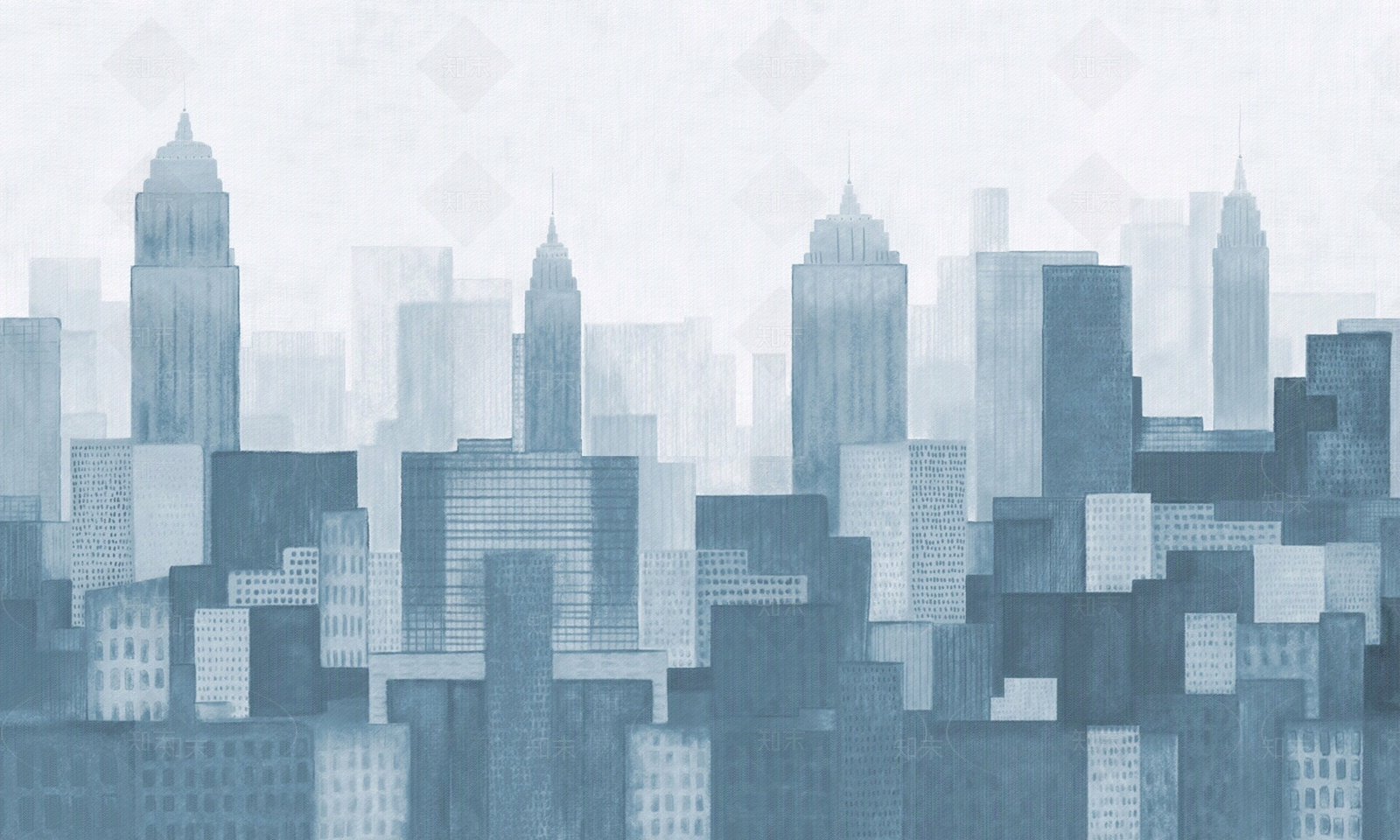 现代儿童房建筑壁布壁纸贴图下载【ID:1155922625】