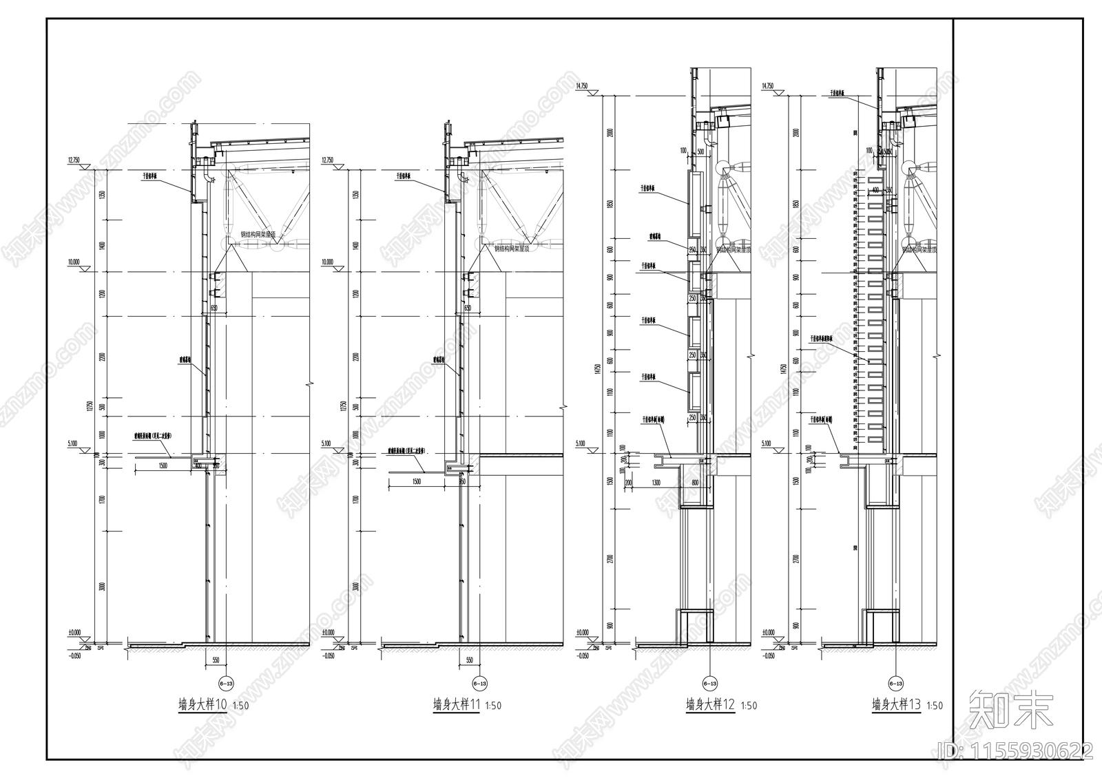 体育综合活动中心建施cad施工图下载【ID:1155930622】