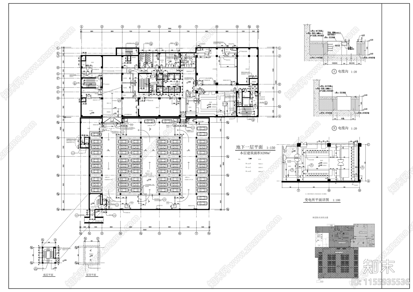 音乐学院教学综合楼cad施工图下载【ID:1155935536】