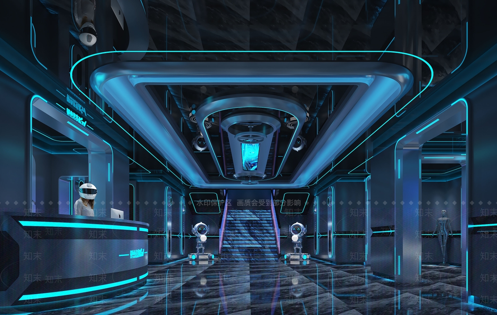 现代科技ktv包厢3D模型下载【ID:1155942274】