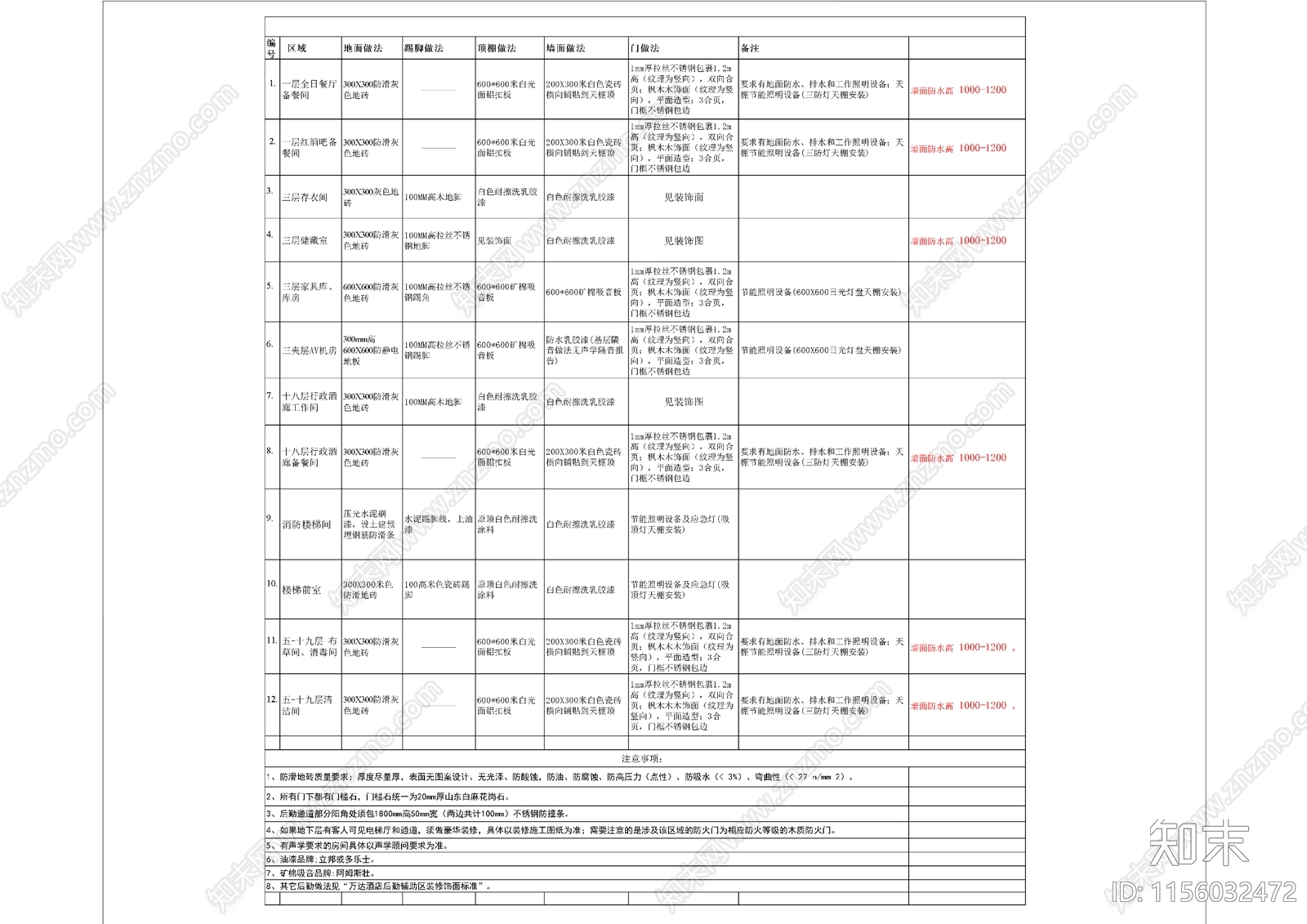 希尔顿酒店豪华家庭套间室内精装修cad施工图下载【ID:1156032472】