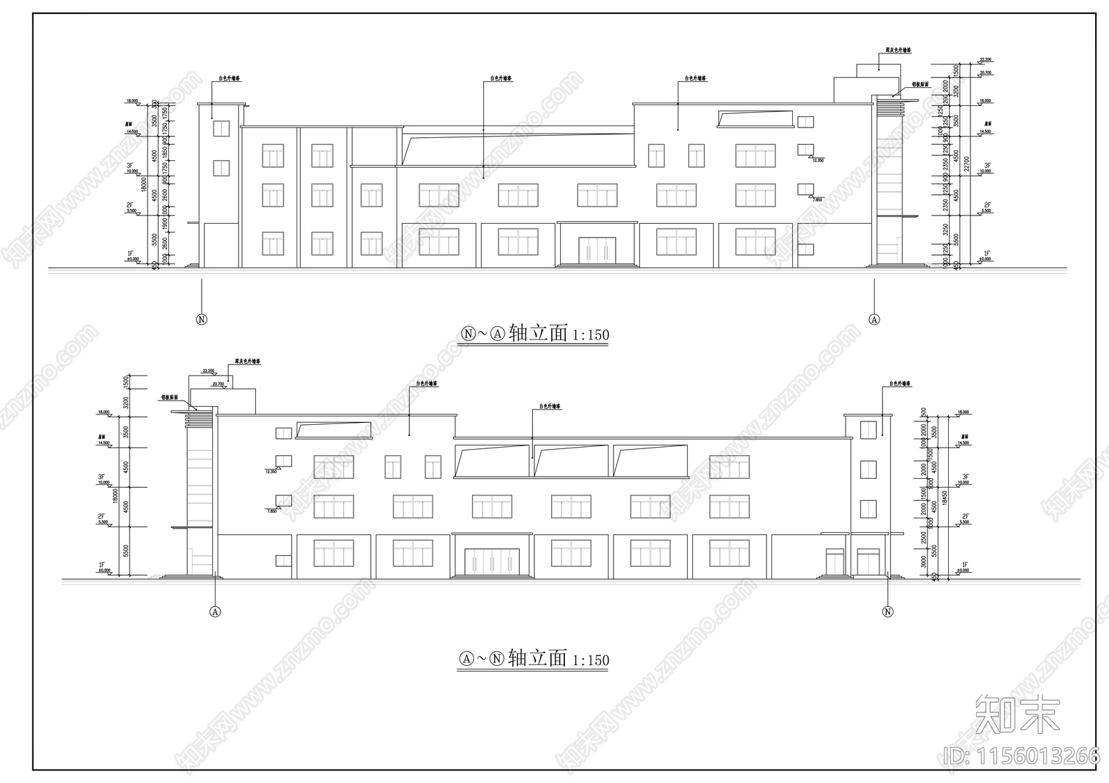 大型超市施工图下载【ID:1156013266】