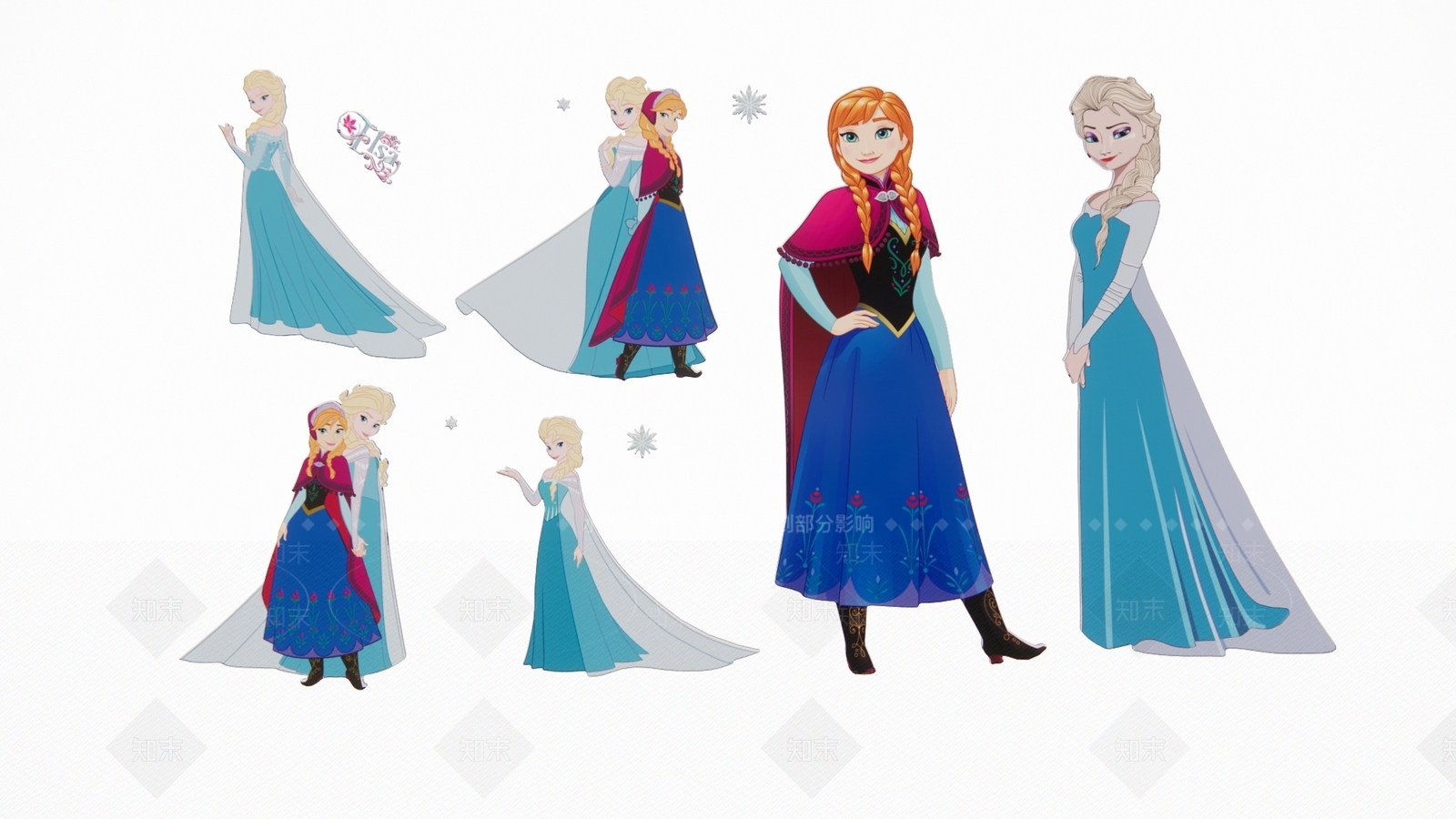 现代2D冰雪奇缘汉斯3D模型下载【ID:1156015155】