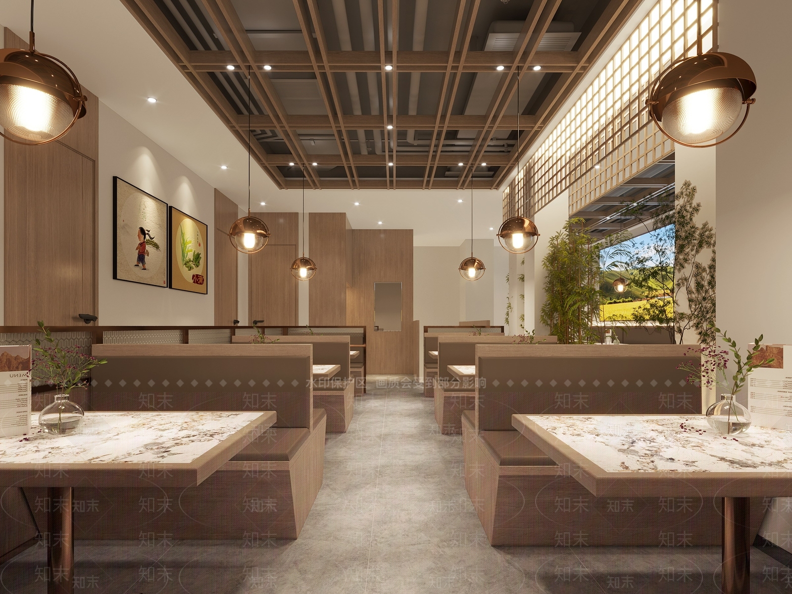 新中式快餐店3D模型下载【ID:1156020896】