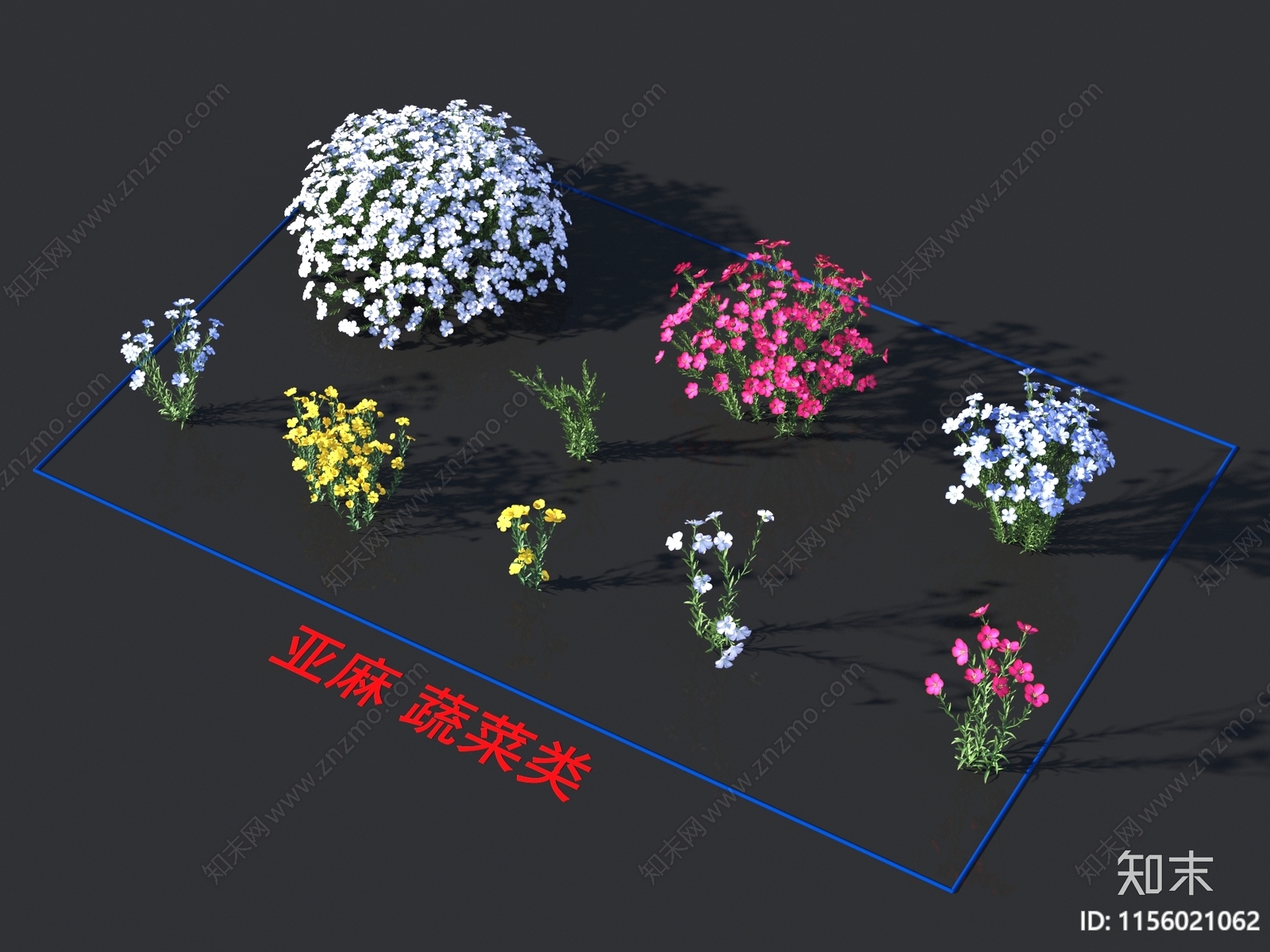 亚麻蔬菜类3D模型下载【ID:1156021062】