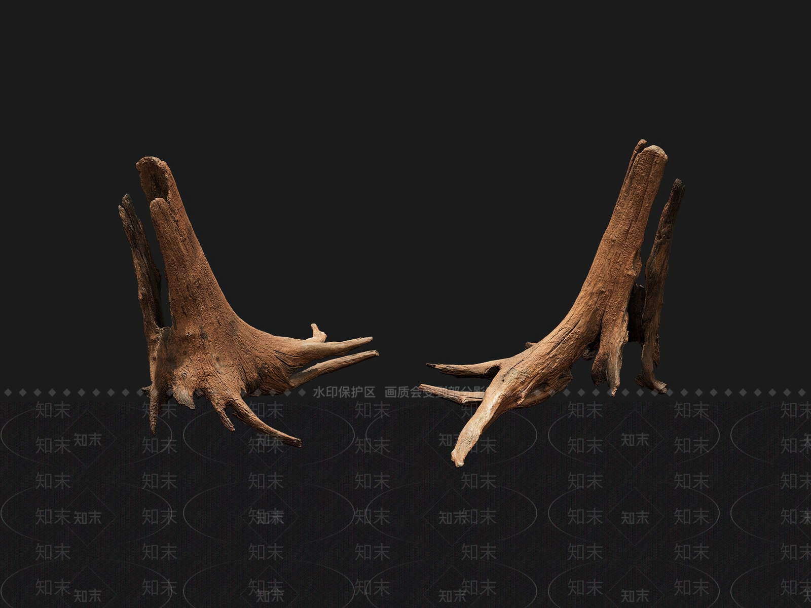 枯木3D模型下载【ID:1156021671】