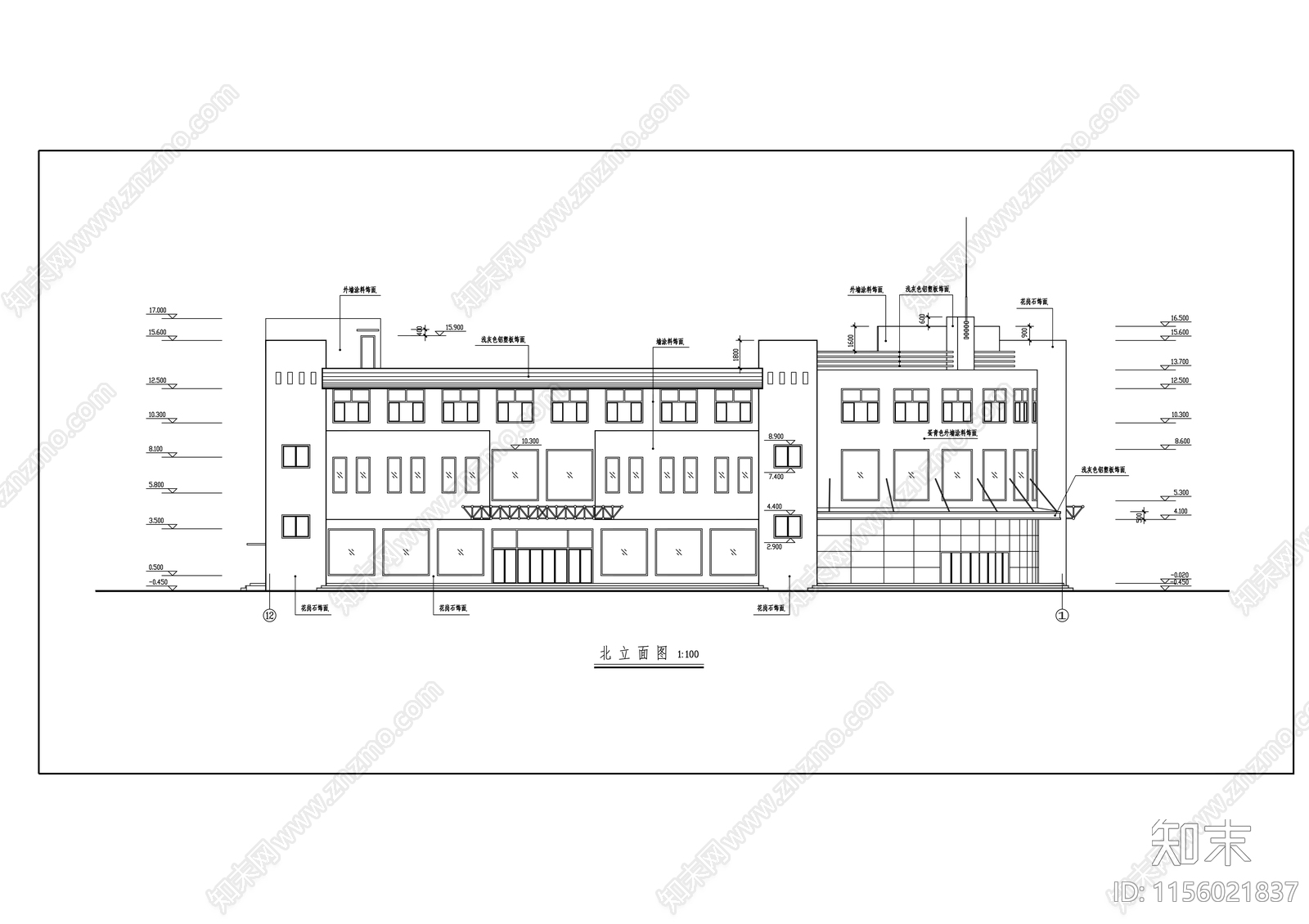 商场cad施工图下载【ID:1156021837】