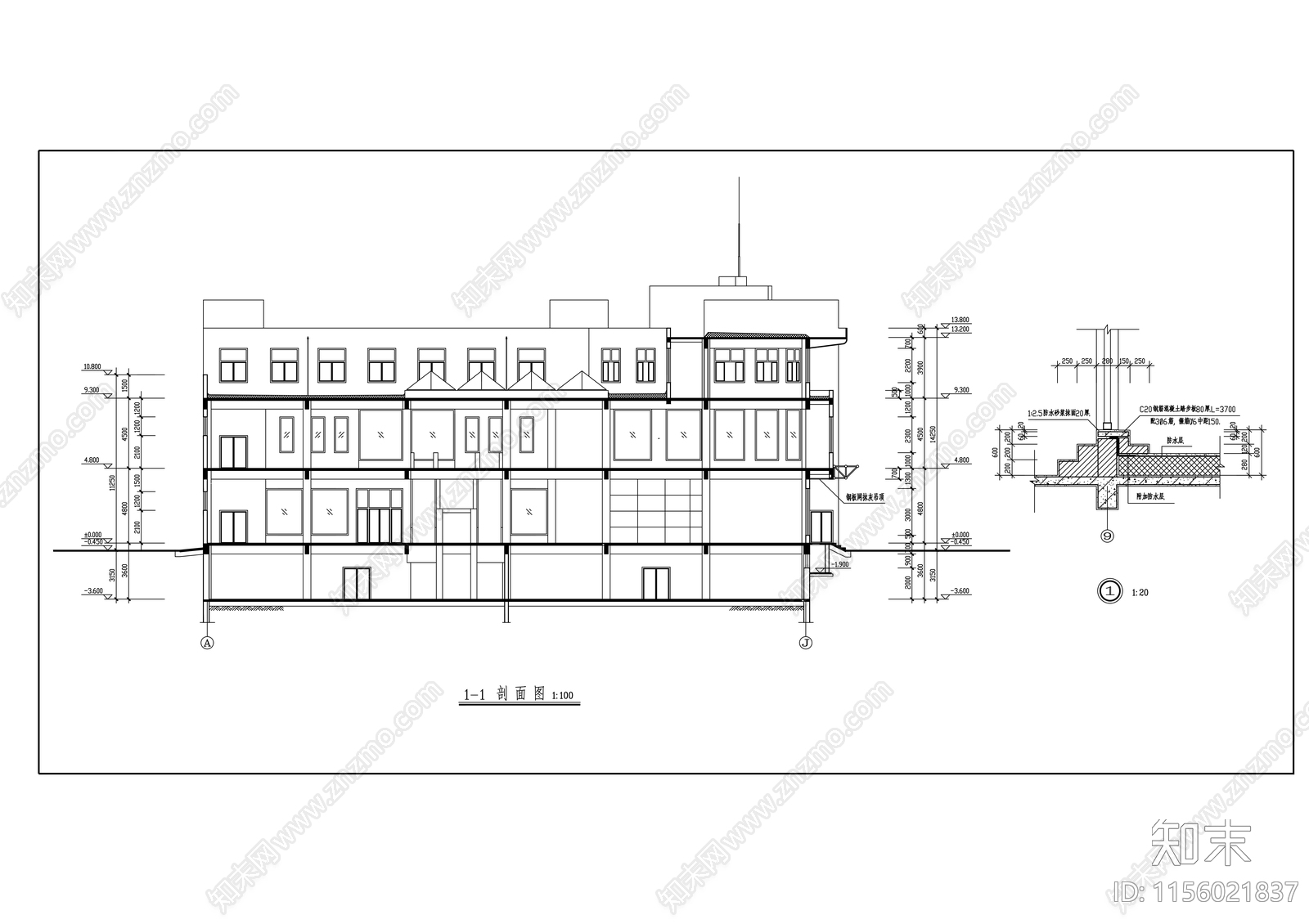 商场cad施工图下载【ID:1156021837】