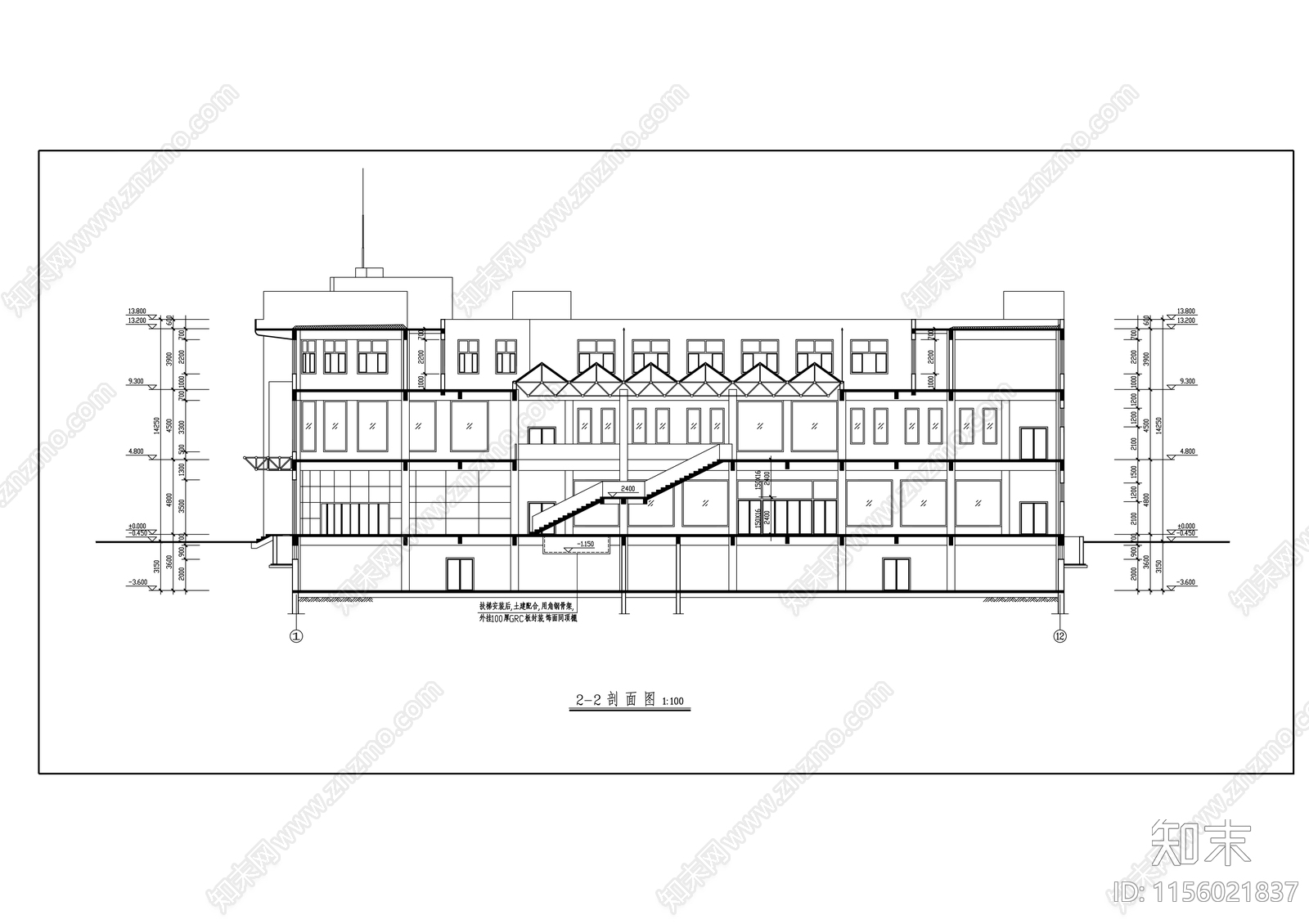 商场cad施工图下载【ID:1156021837】