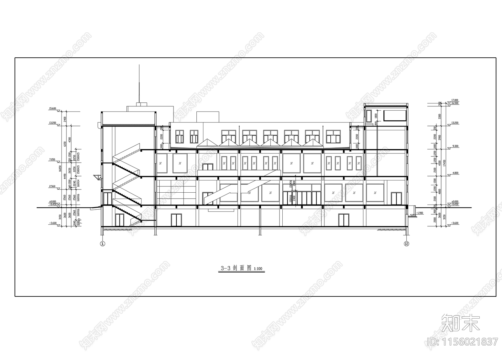 商场cad施工图下载【ID:1156021837】