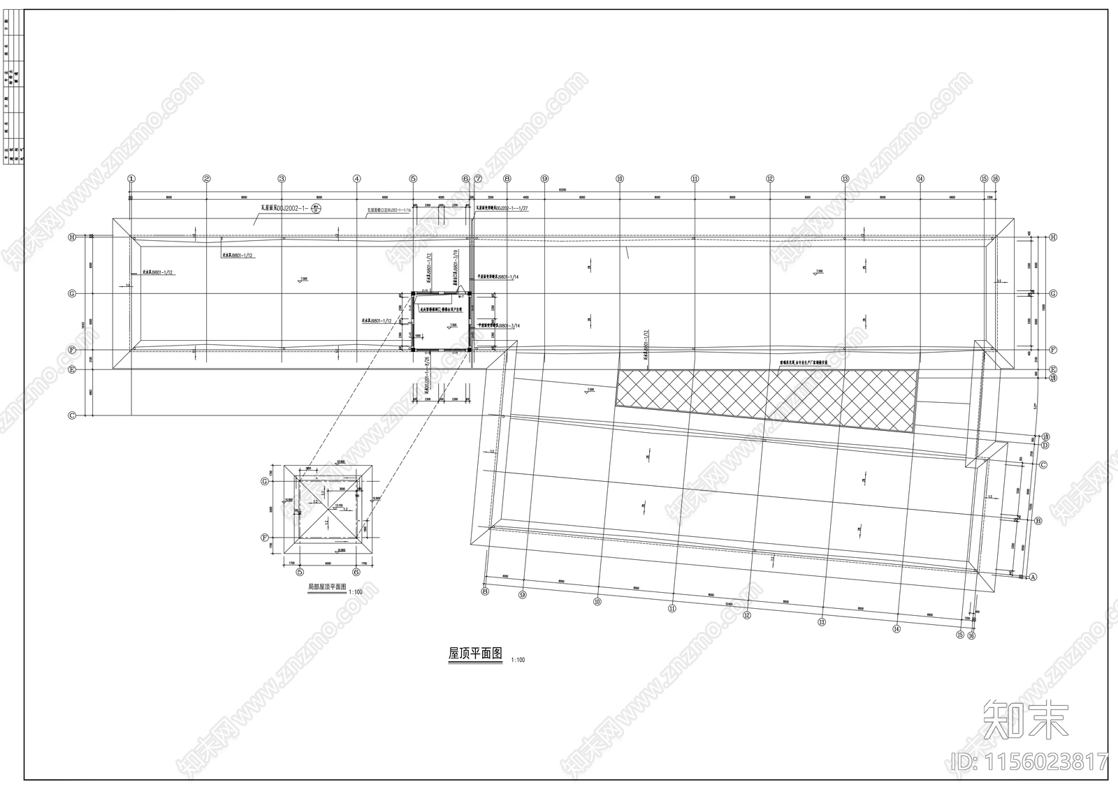 中源商贸城建筑套图cad施工图下载【ID:1156023817】