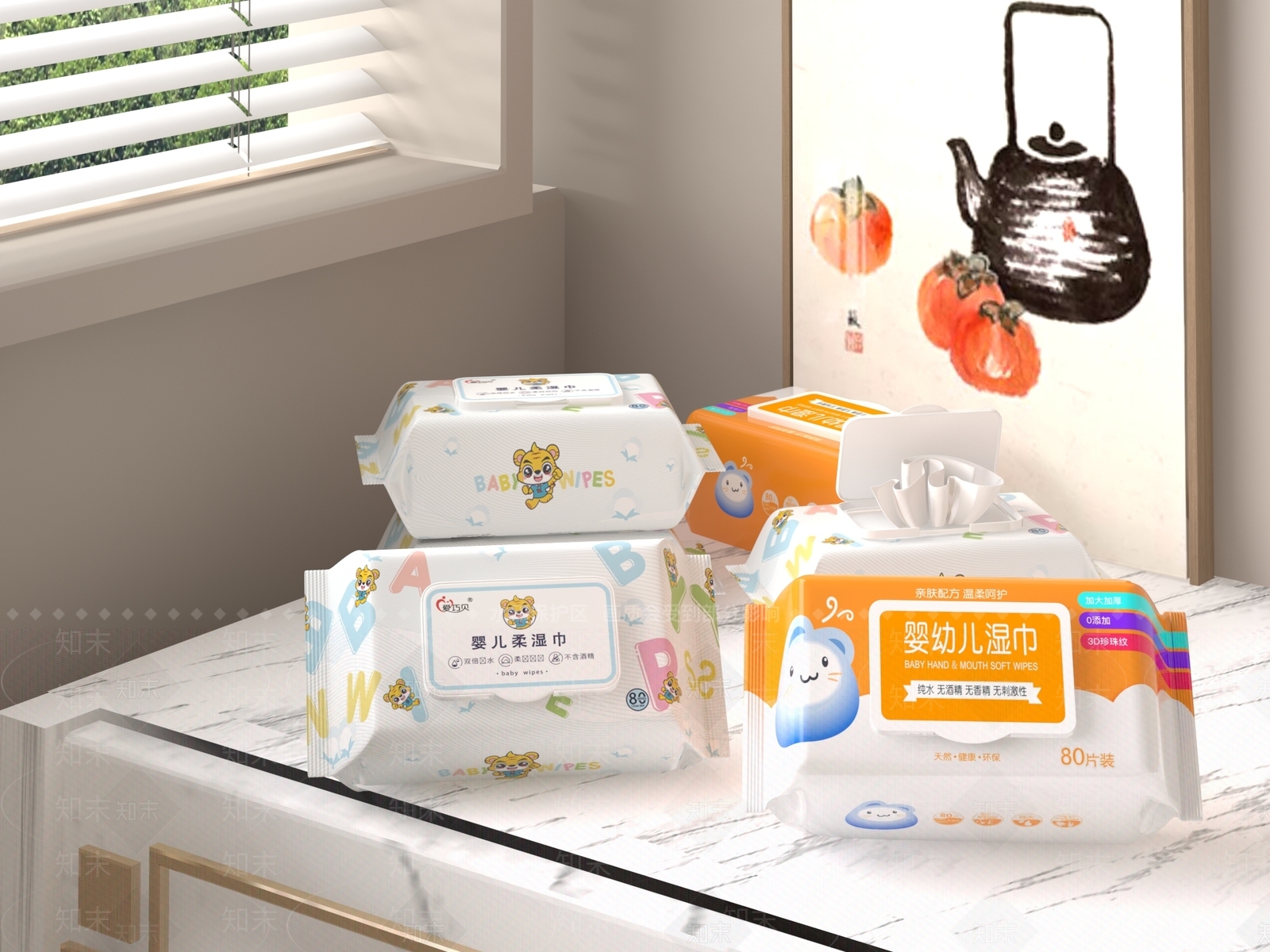 湿巾3D模型下载【ID:1156034251】