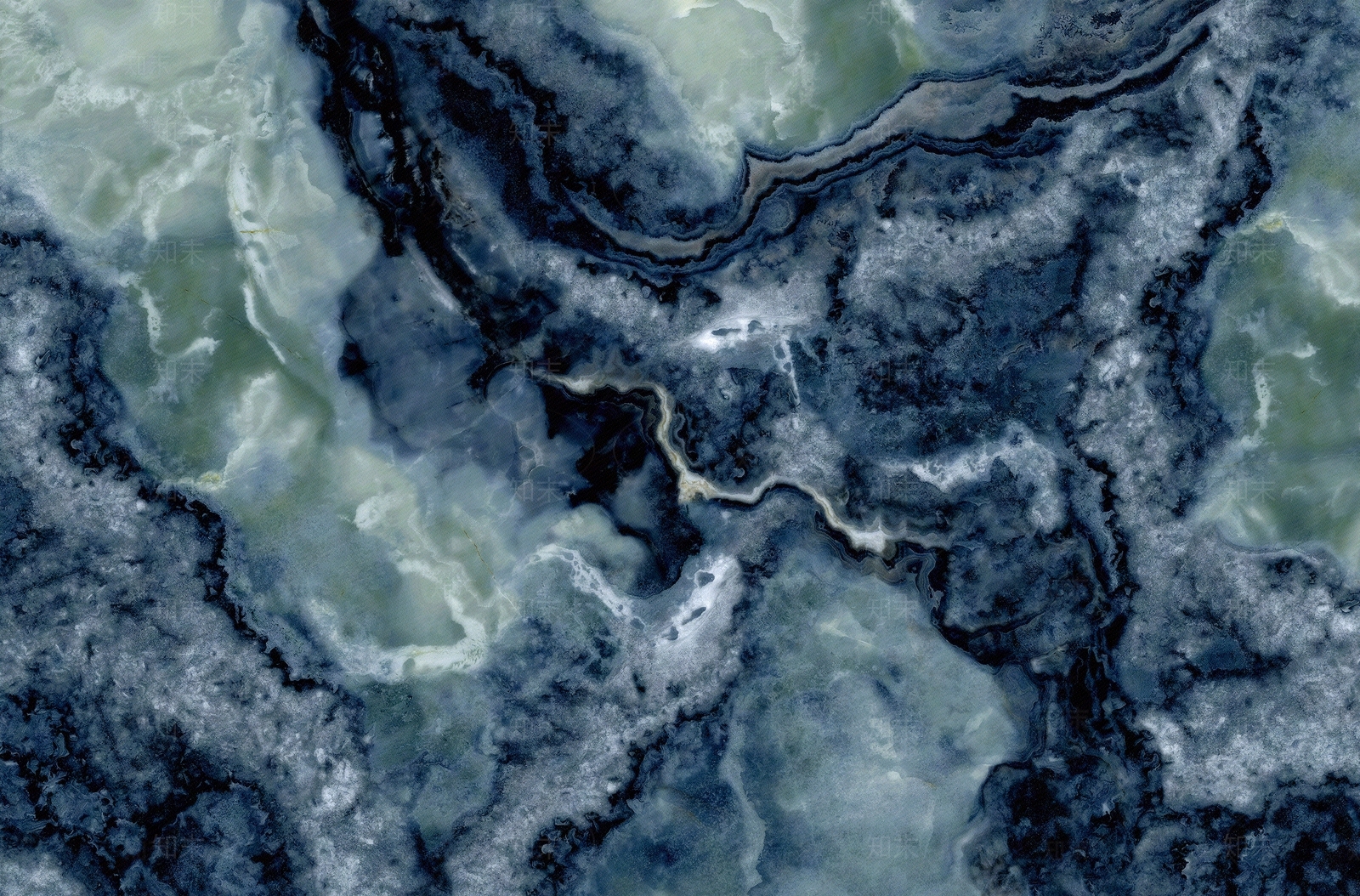 超清玉石多瑙河绿大理石岩板贴图下载【ID:1156047588】