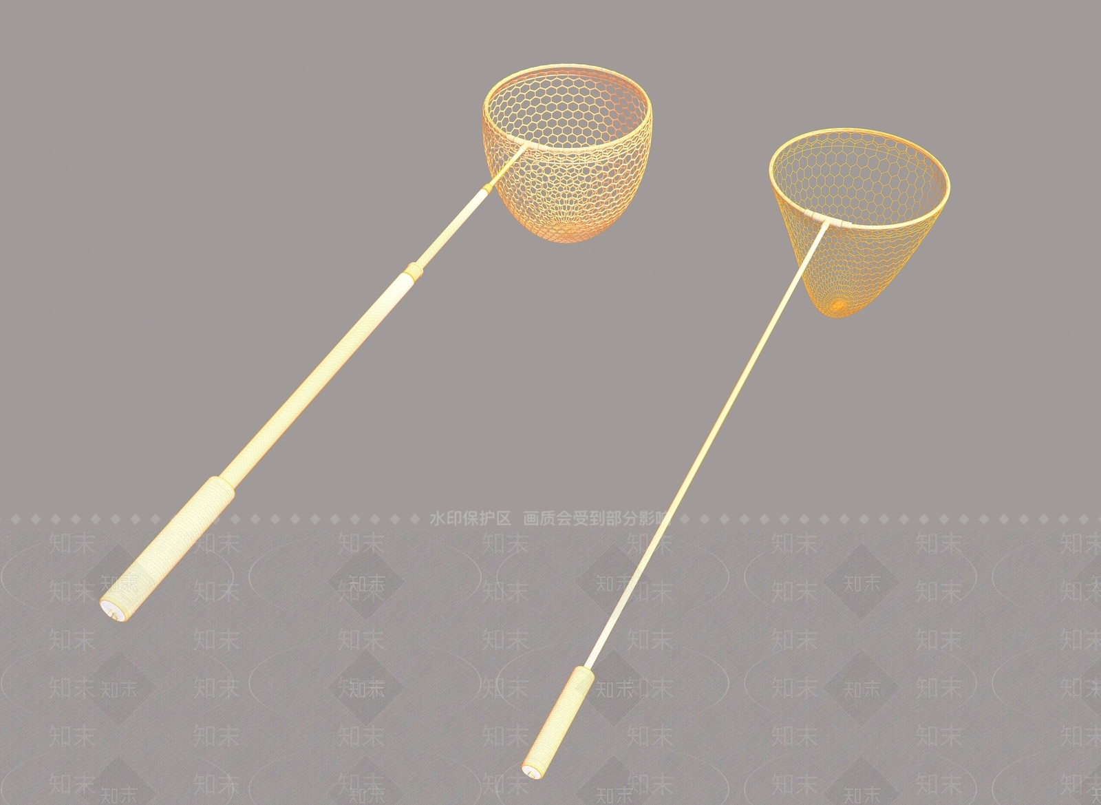 捕虫网3D模型下载【ID:1156061052】_知末3d模型网