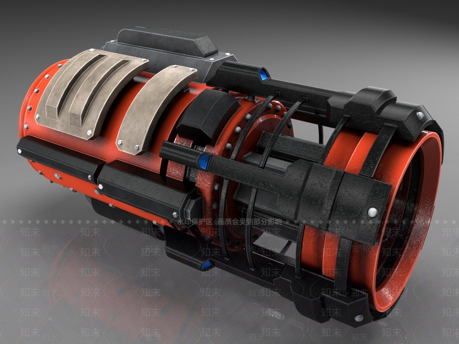 现代发电机3D模型下载【ID:1156066628】