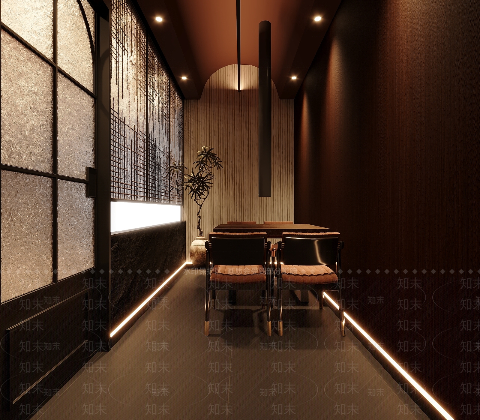 现代烧烤店3D模型下载【ID:1156074352】
