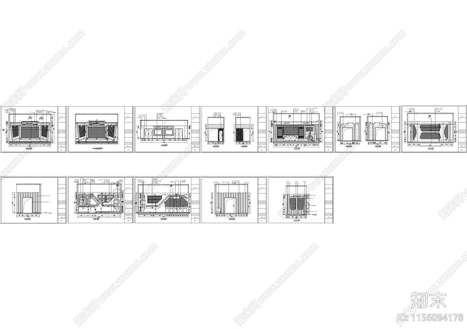 某消防展馆详图cad施工图下载【ID:1156094178】