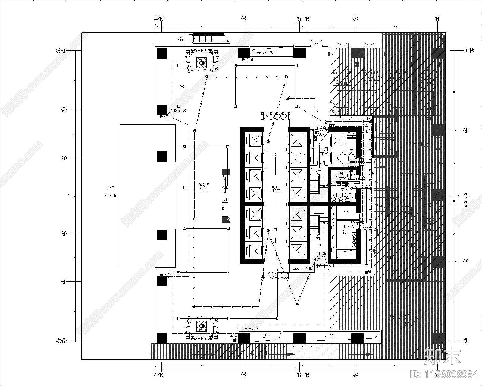 火灾自动报警及公共广播平面图施工图下载【ID:1156098934】