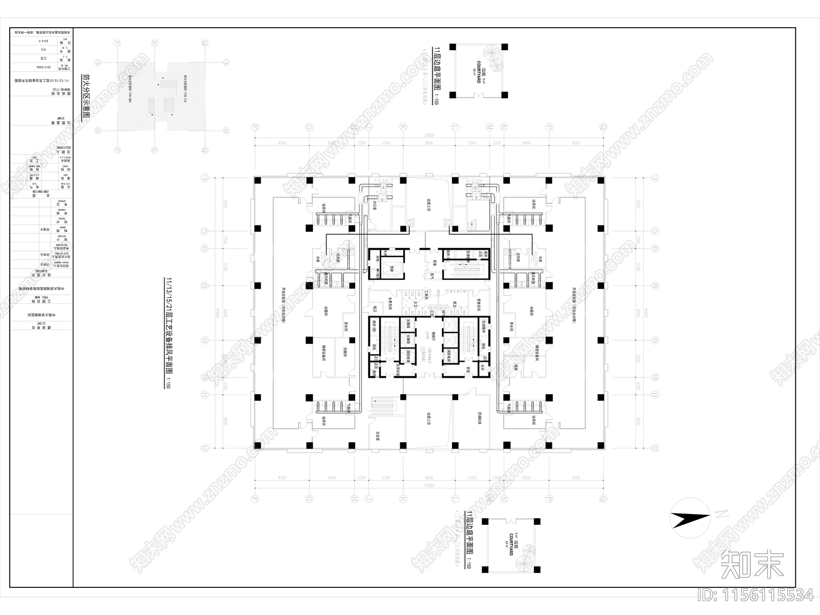 湘雅医学院科研楼工艺及设备专项设计图纸cad施工图下载【ID:1156115534】