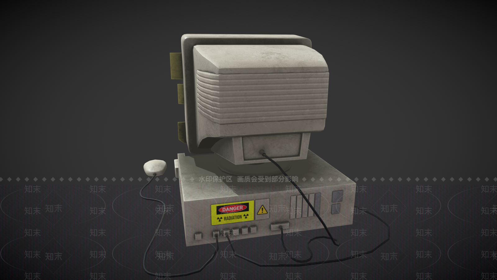 台式电脑3D模型下载【ID:1156120657】