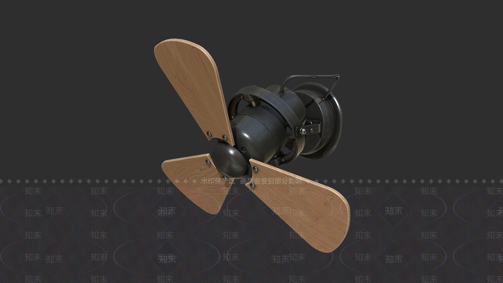 风扇3D模型下载【ID:1156121052】