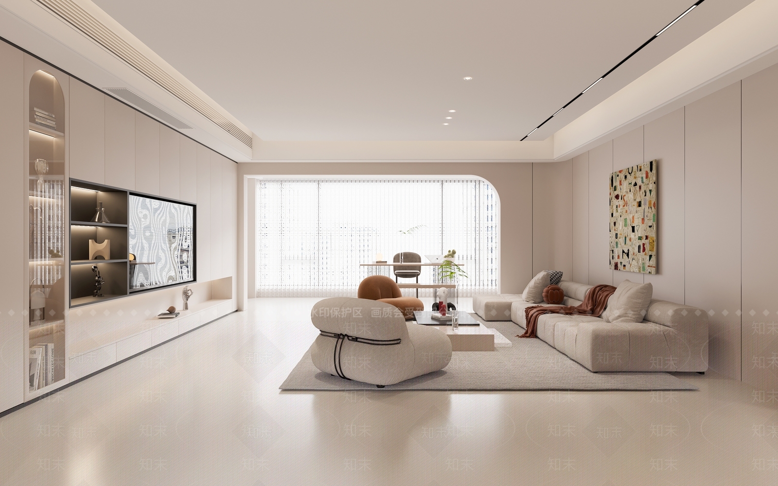 现代后厨3D模型下载【ID:1214354742】