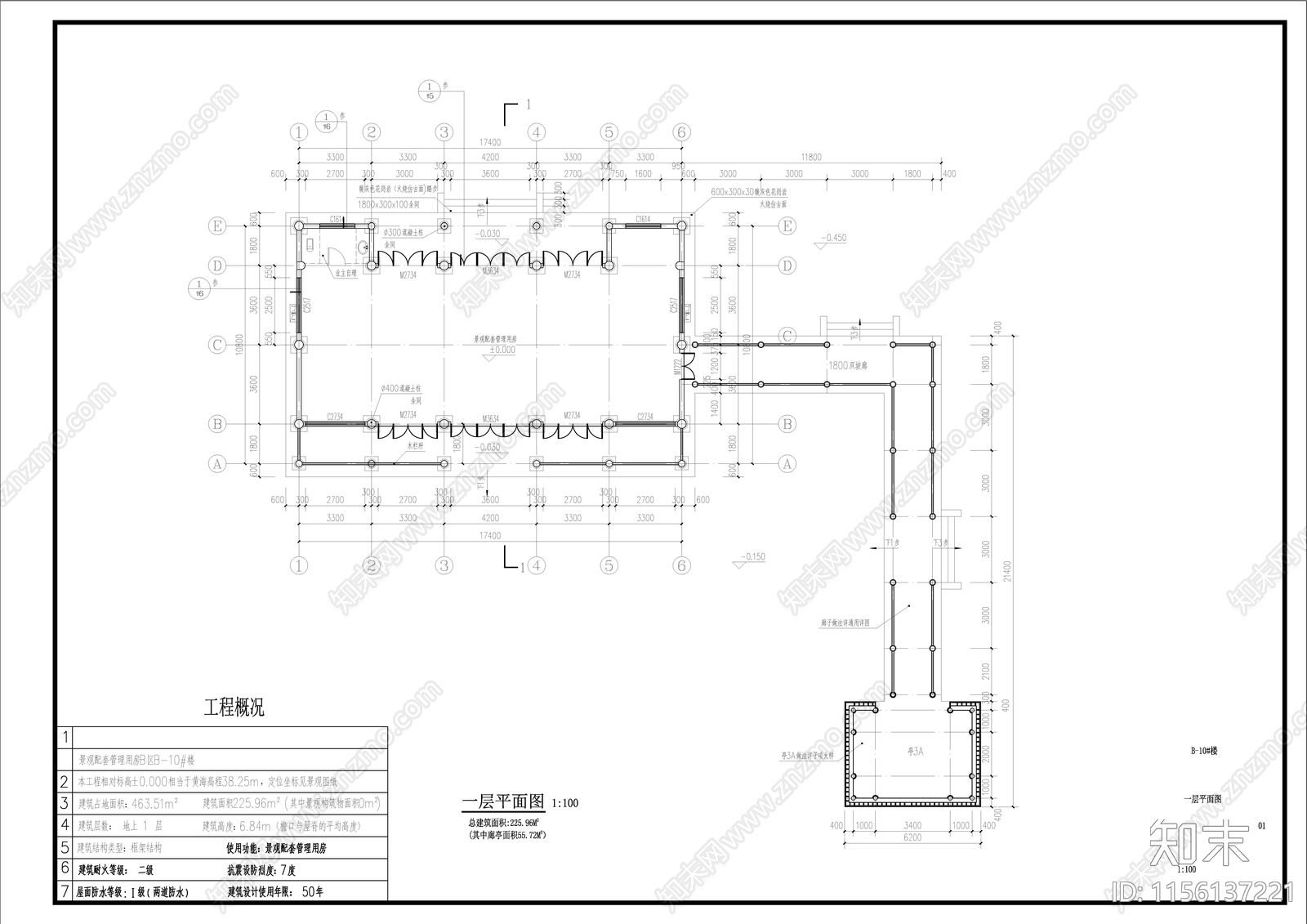 中式古建歇山建筑施工图下载【ID:1156137221】