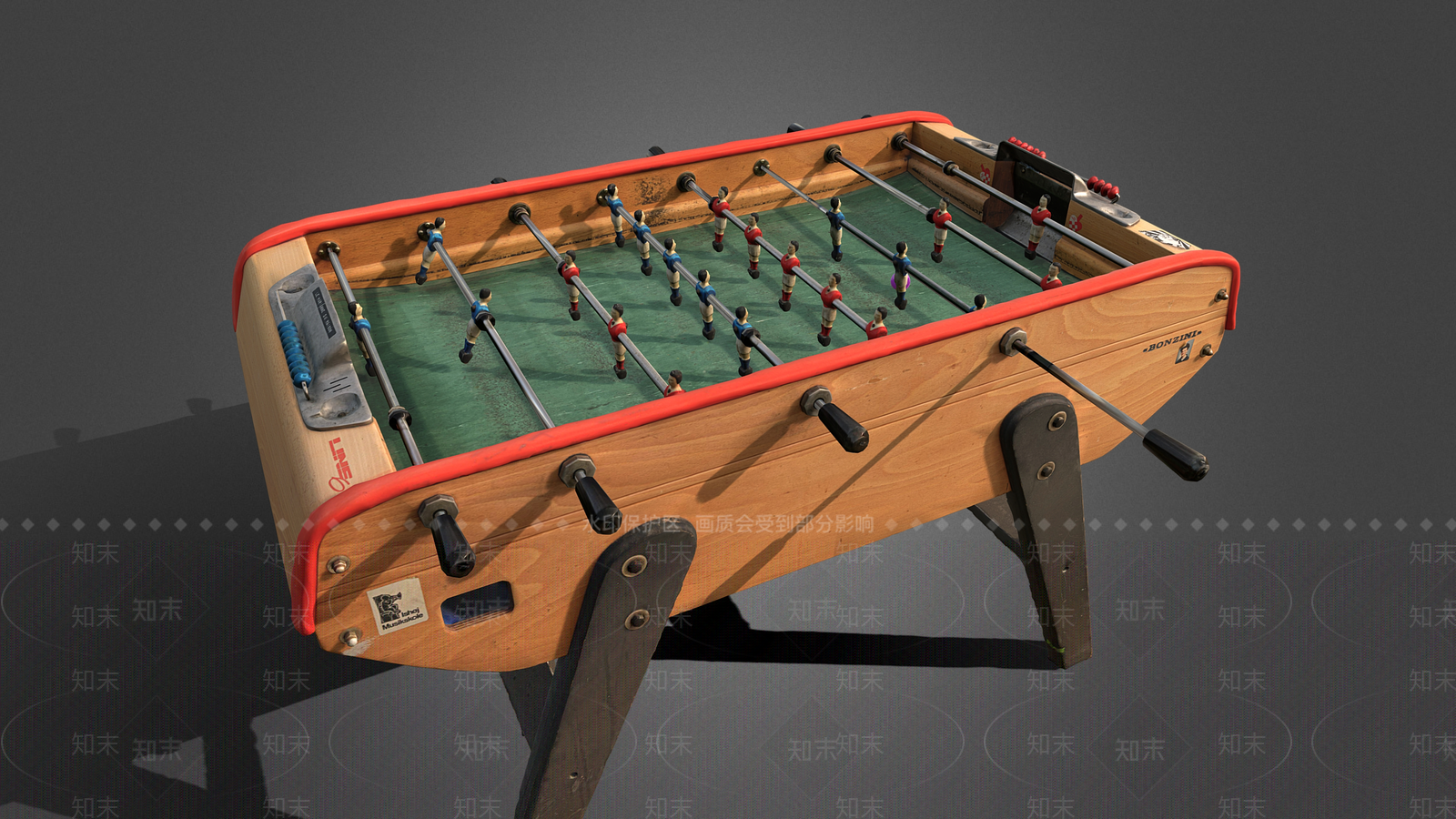 现代娱乐器材3D模型下载【ID:1156140976】
